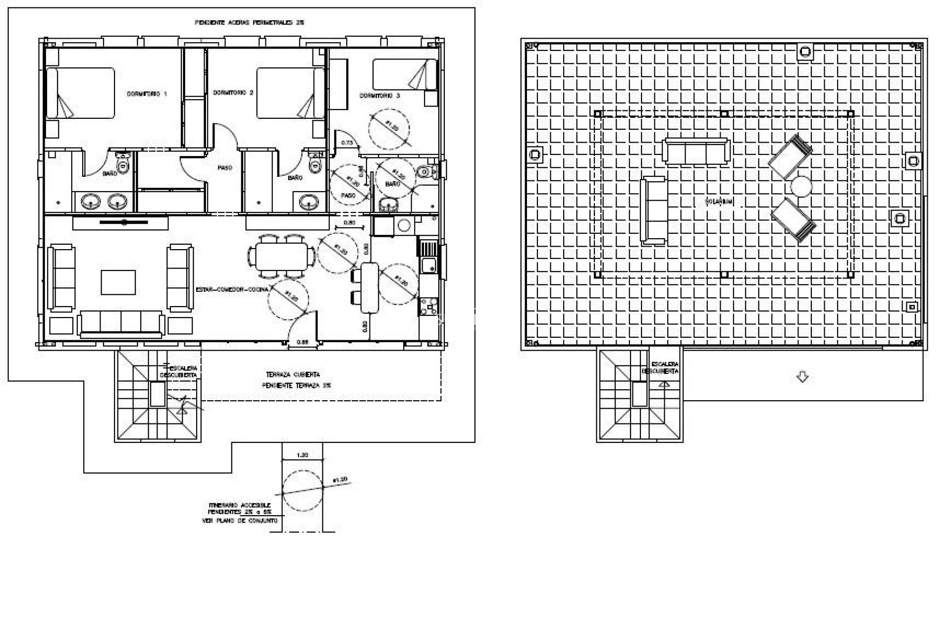Obra nueva - Chalet -
Lorca - Jardines de Almenara