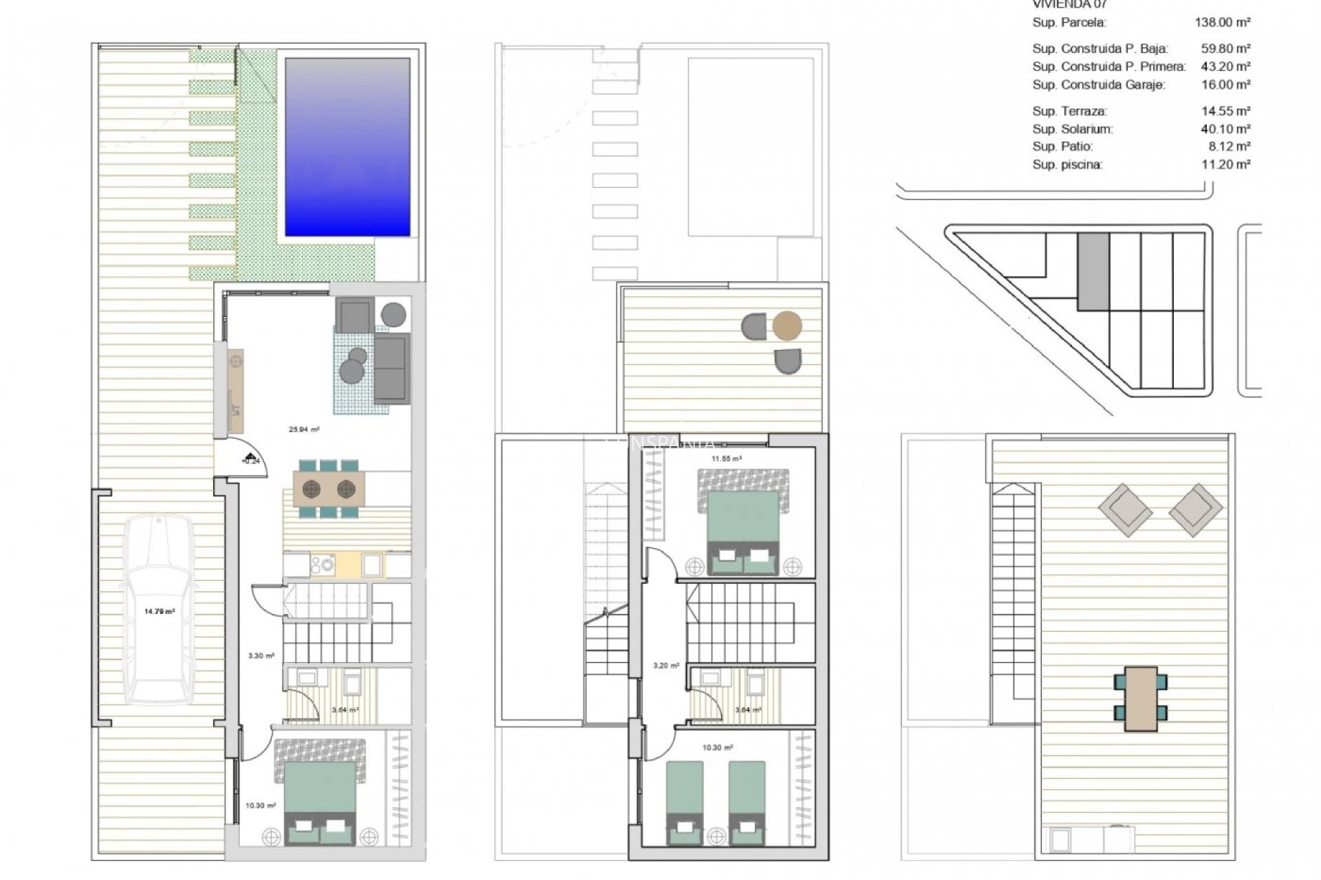 Obra nueva - Chalet -
Los Alcazares - La Concha