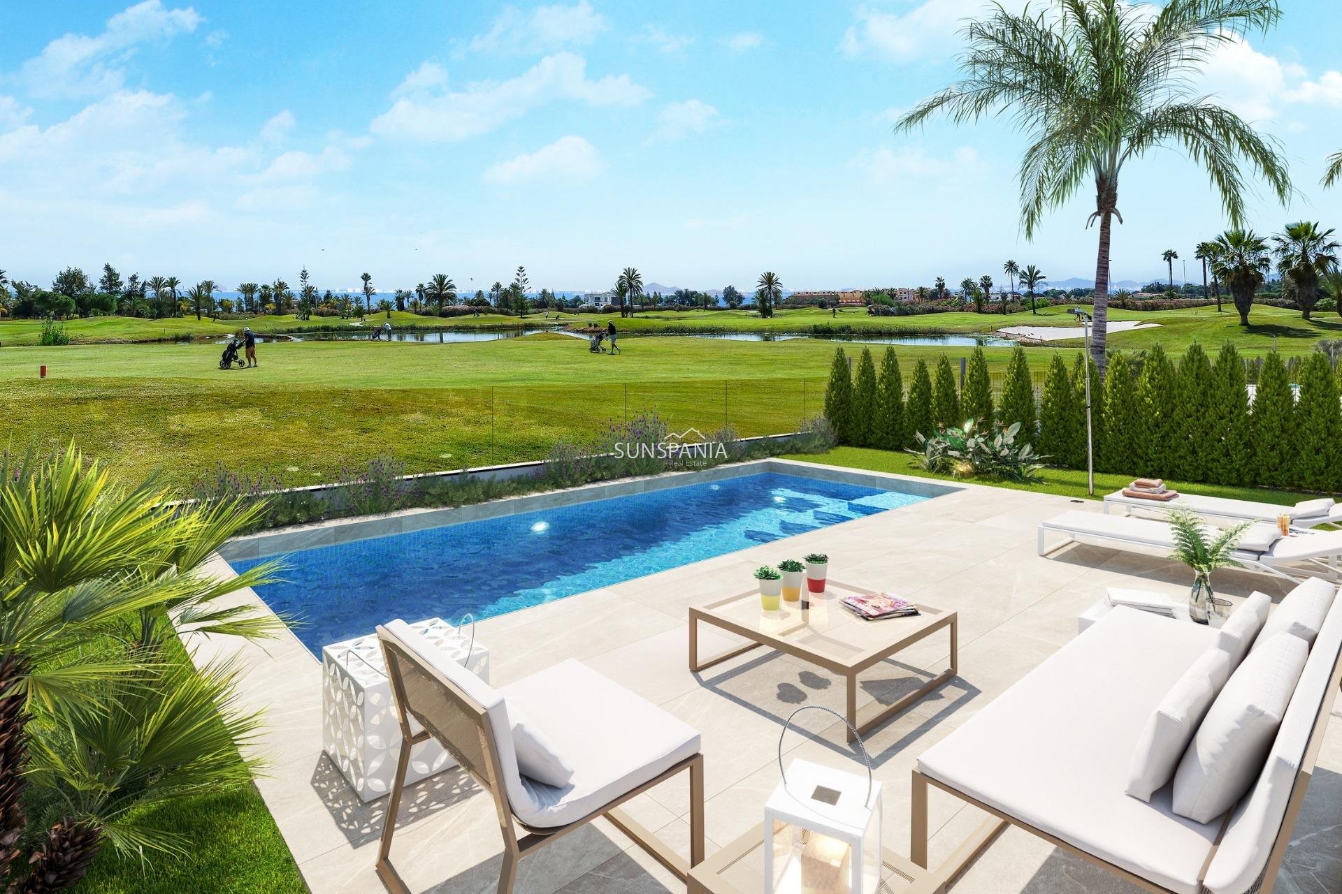 Obra nueva - Chalet -
Los Alcazares - Serena Golf
