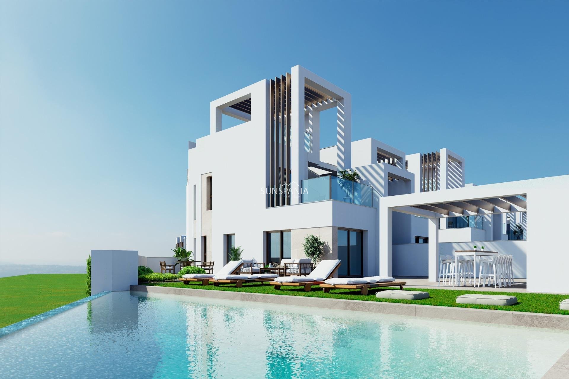 Obra nueva - Chalet -
Los Alcazares - Serena Golf