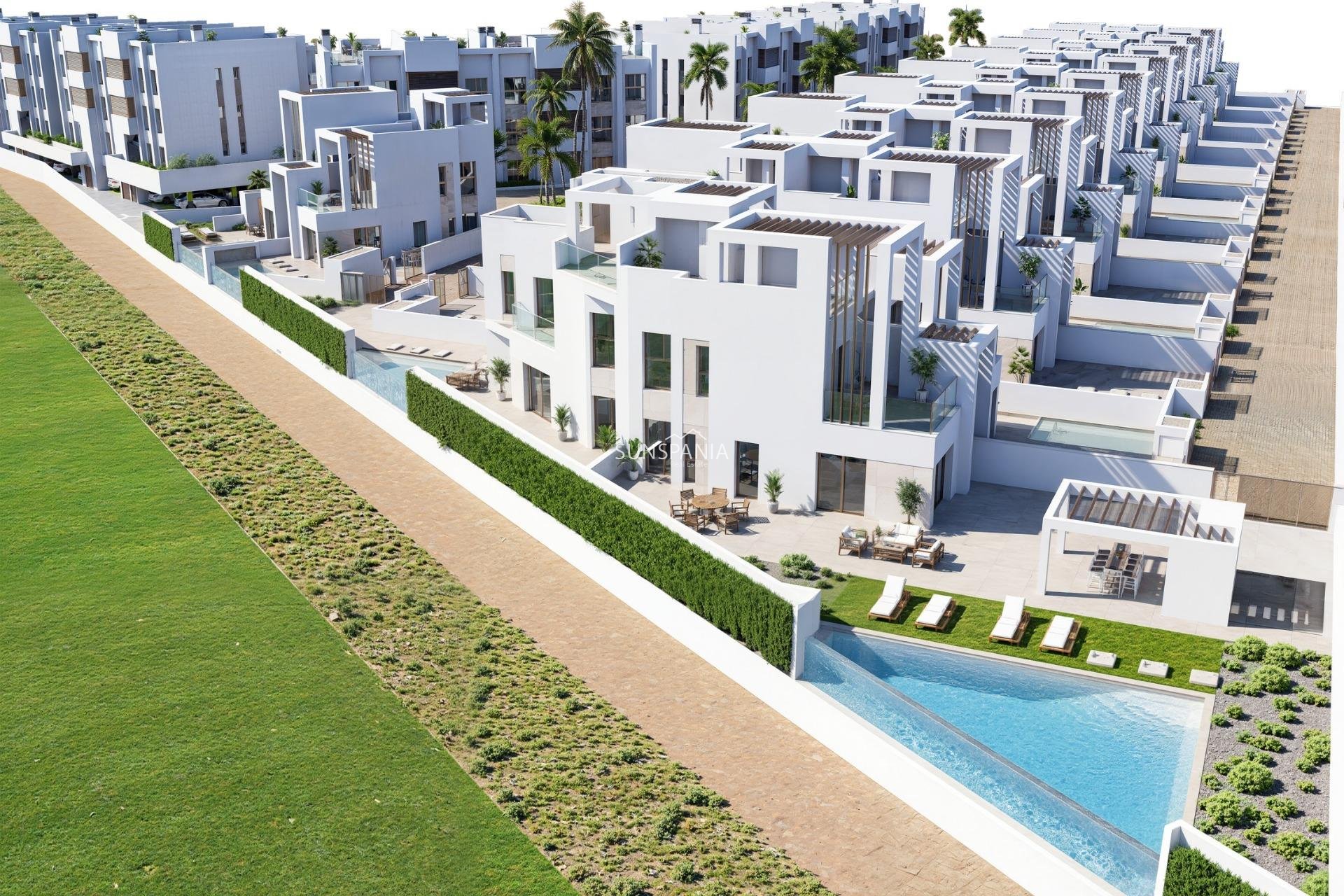 Obra nueva - Chalet -
Los Alcazares - Serena Golf