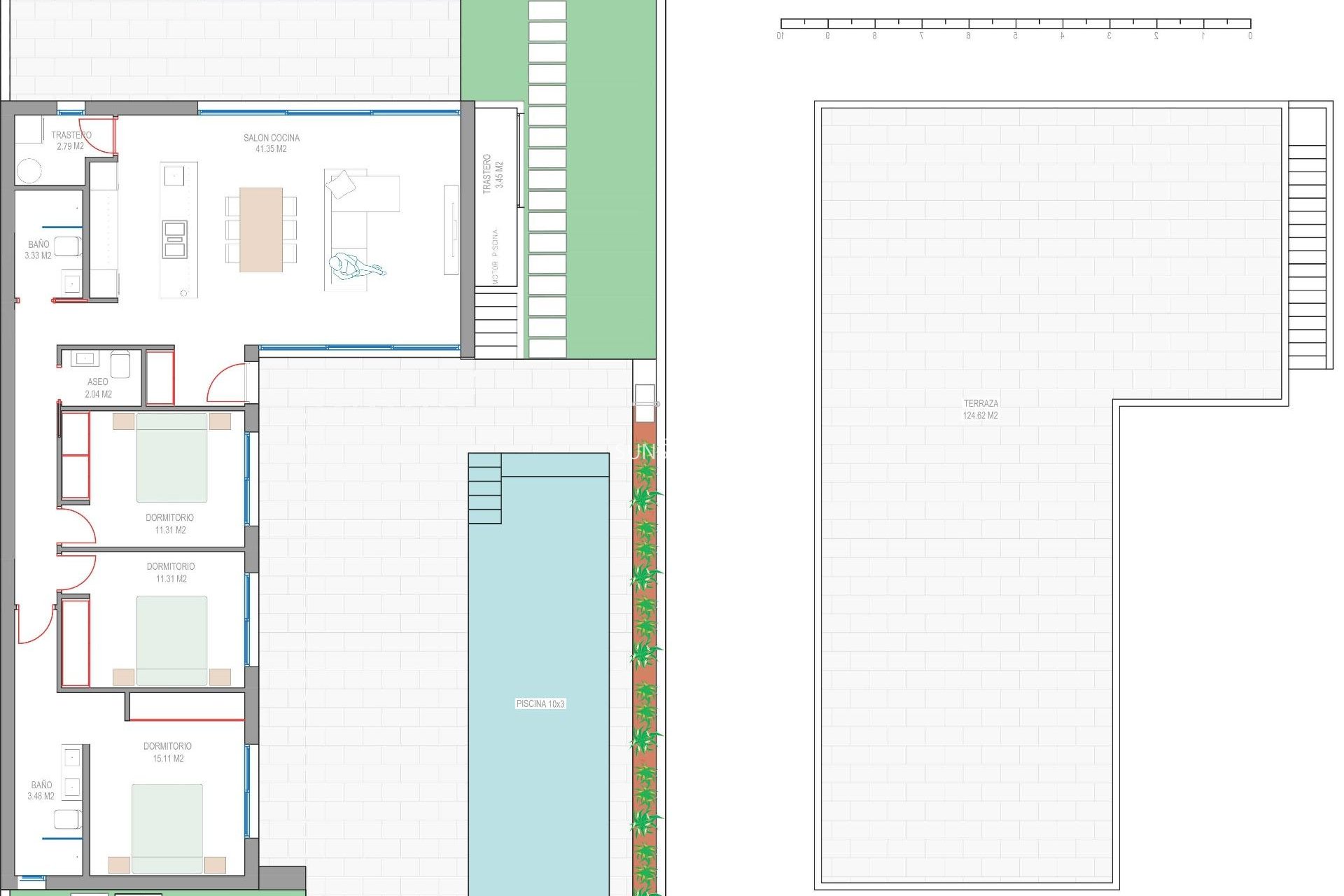 Obra nueva - Chalet -
Los Alcazares - Serena Golf