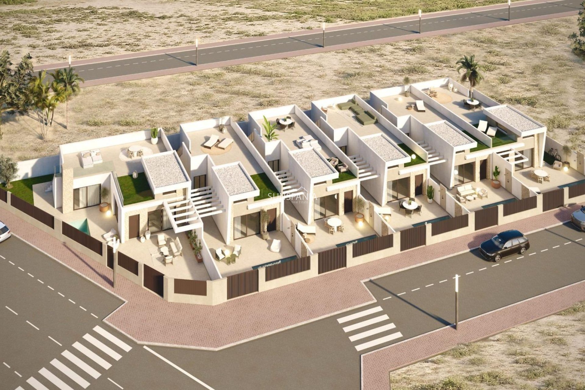 Obra nueva - Chalet -
Los Alcazares - Serena Golf