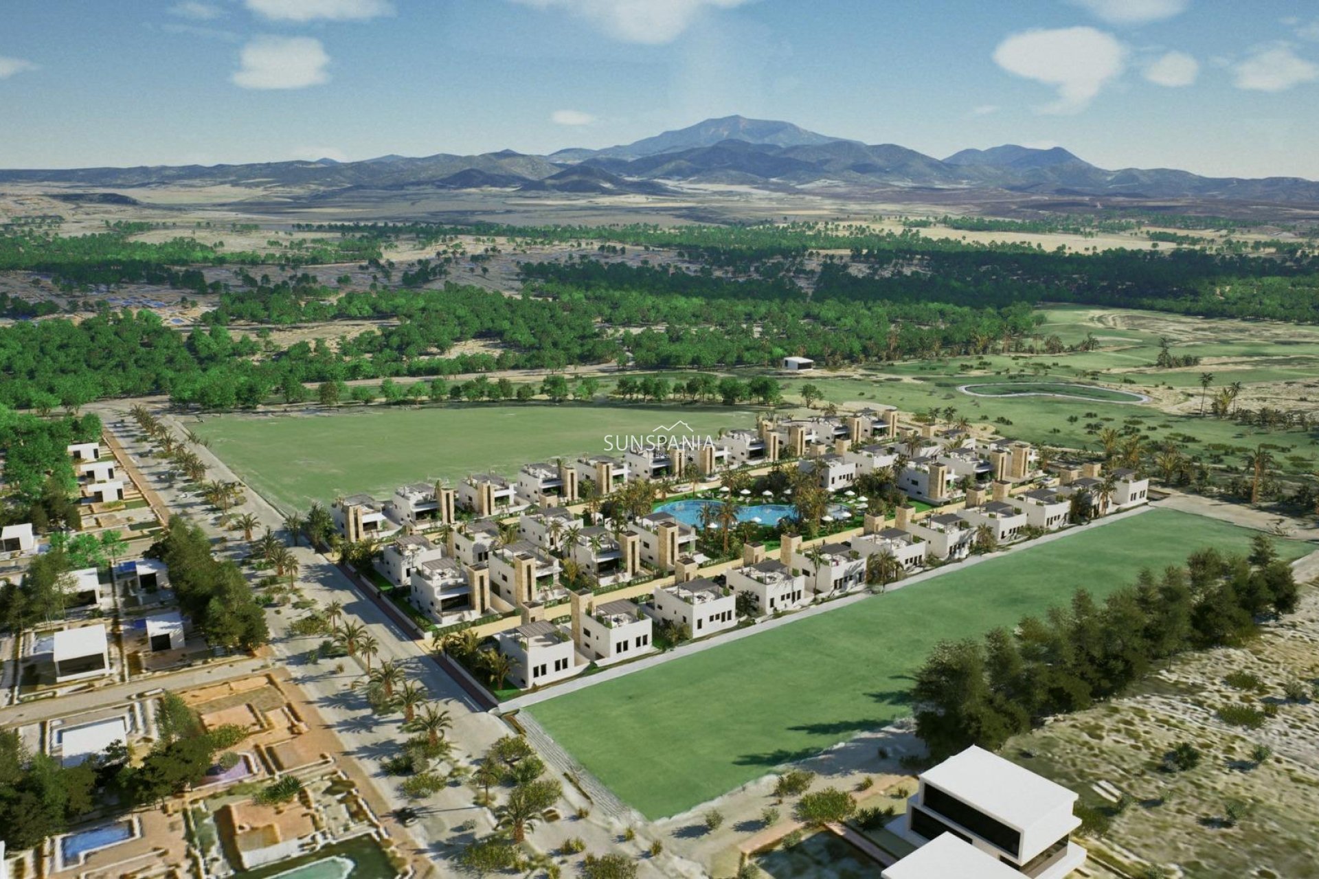 Obra nueva - Chalet -
Mazarron - Camposol Golf