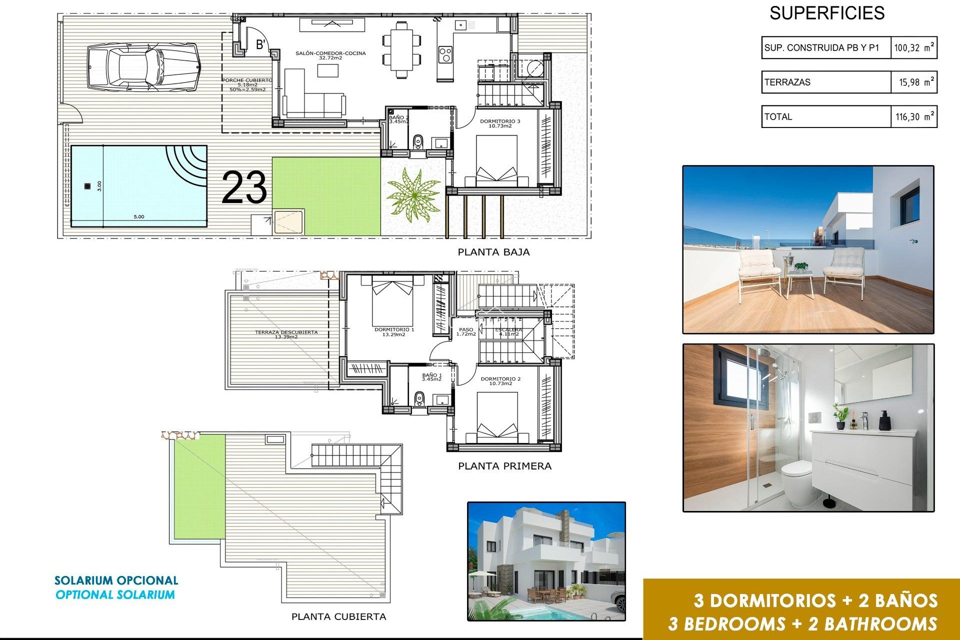 Obra nueva - Chalet -
Orihuela - Vistabella Golf