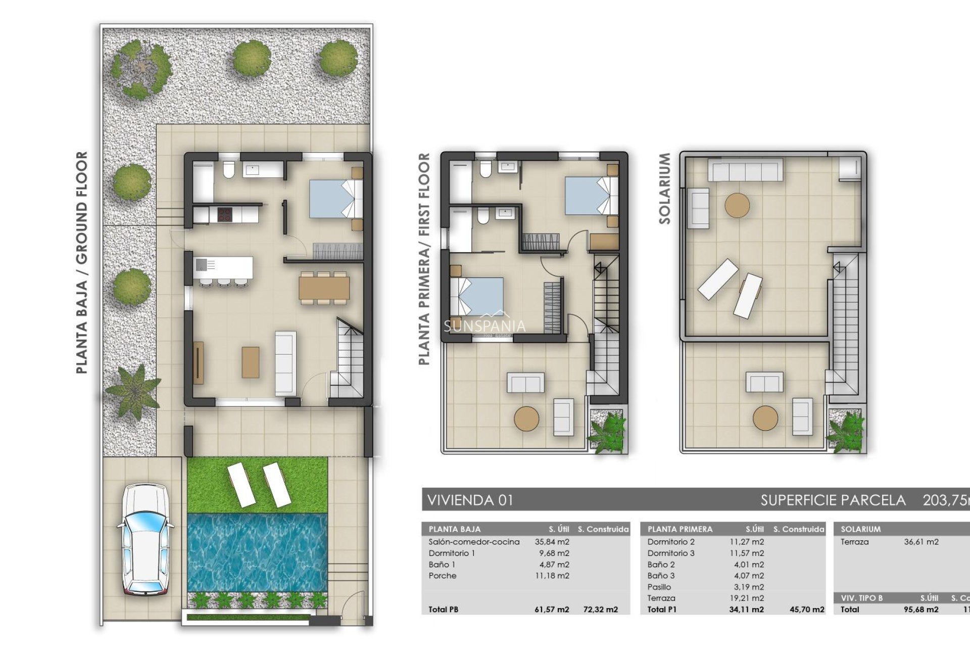 Obra nueva - Chalet -
Pilar de la Horadada - Polideportivo