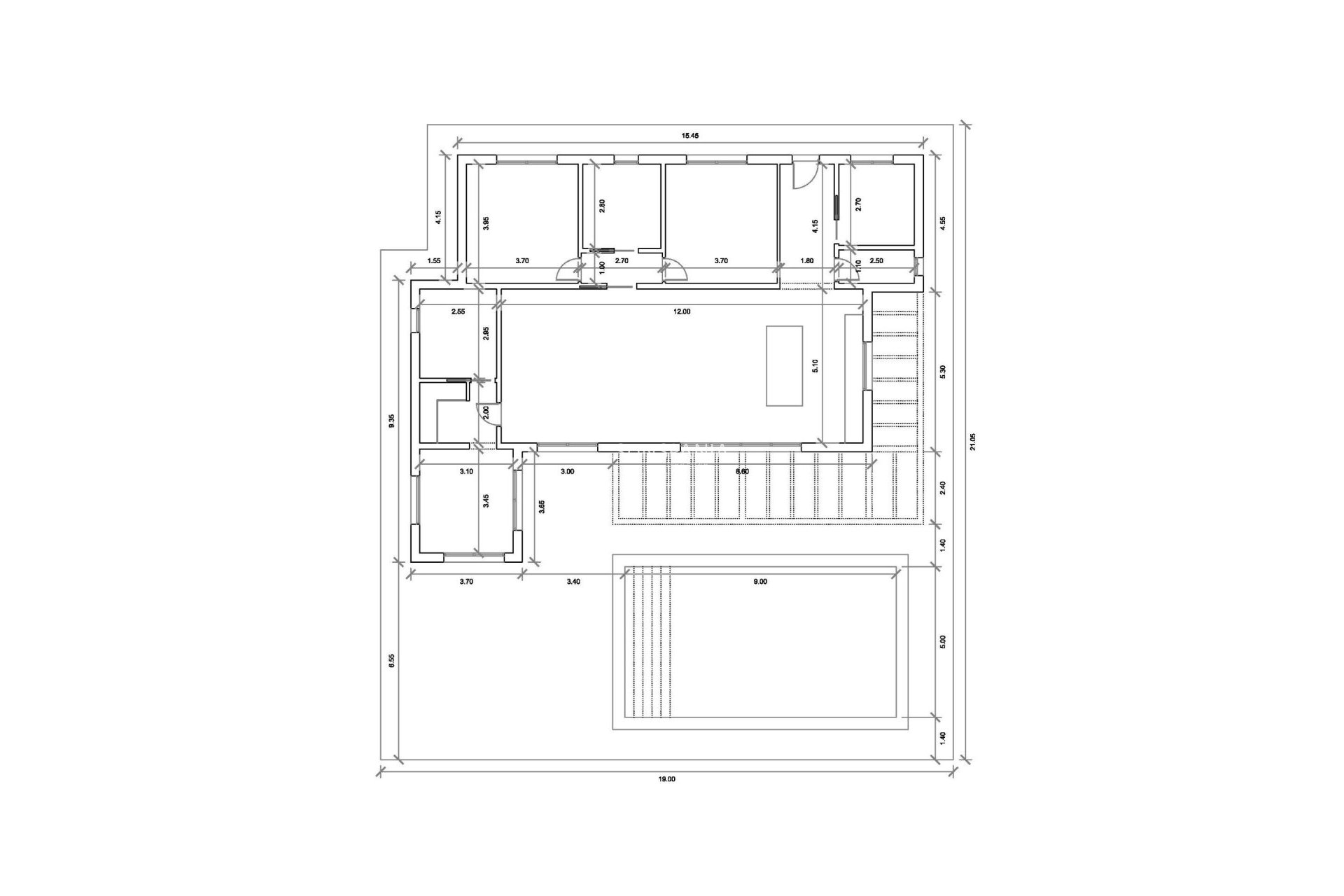 Obra nueva - Chalet -
Pinoso - Casas Pastor