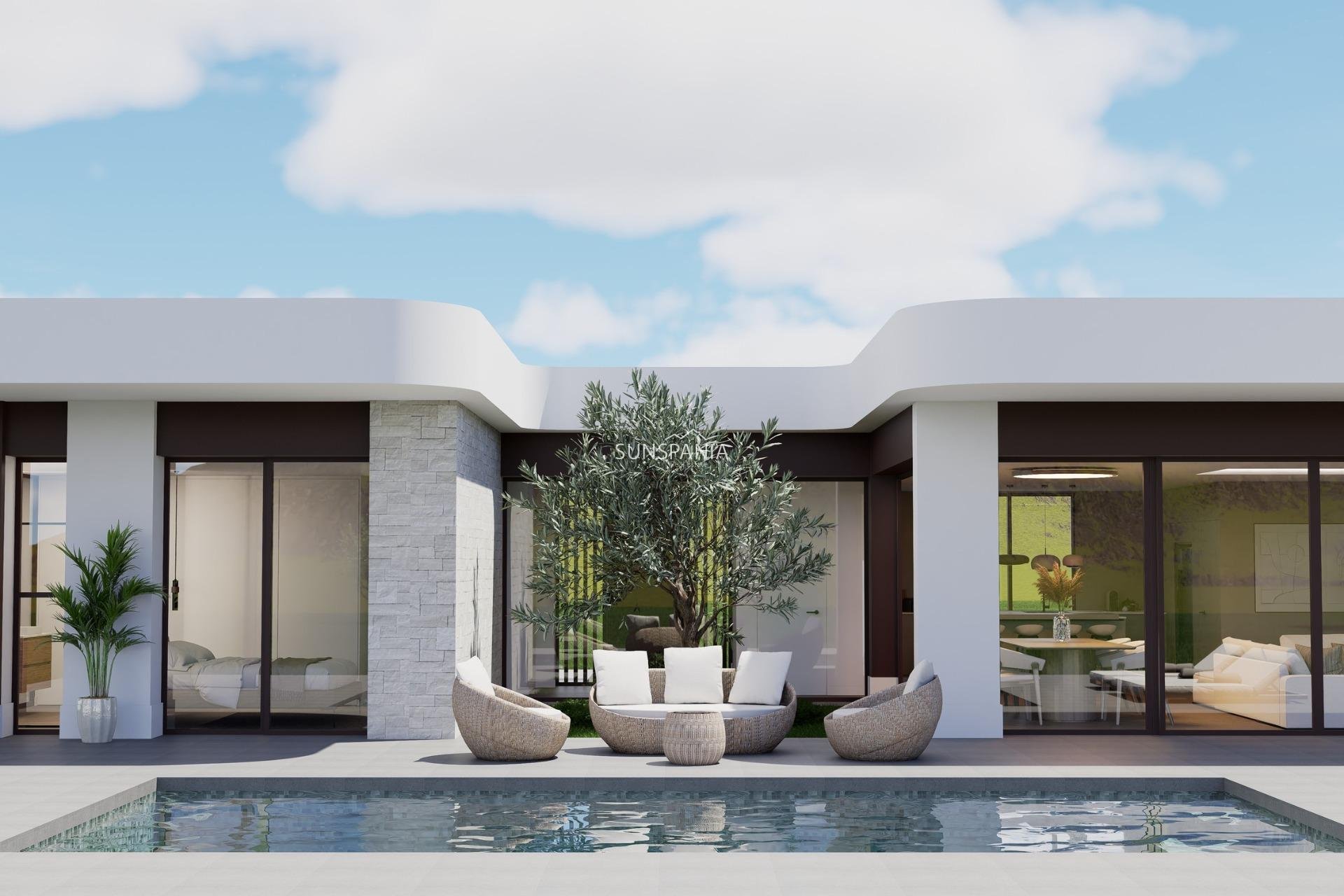 Obra nueva - Chalet -
Pinoso - Lel