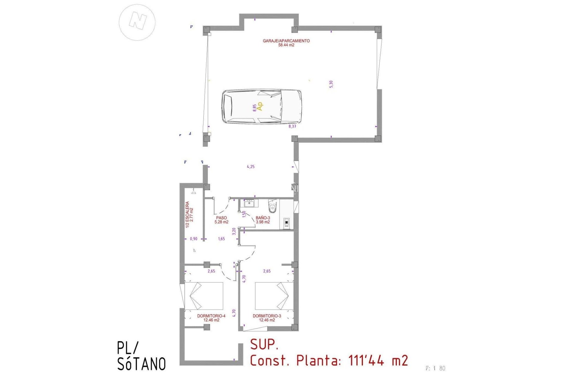 Obra nueva - Chalet -
Polop - La Alberca