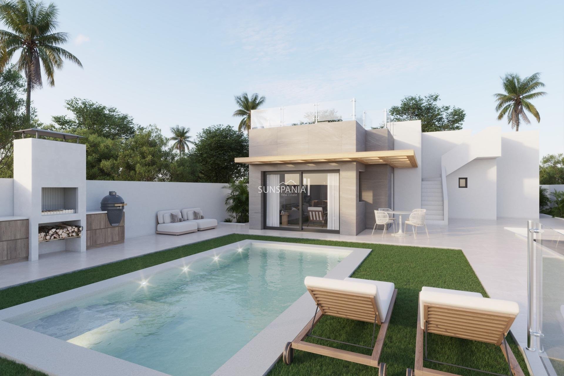 Obra nueva - Chalet -
Polop - La Alberca