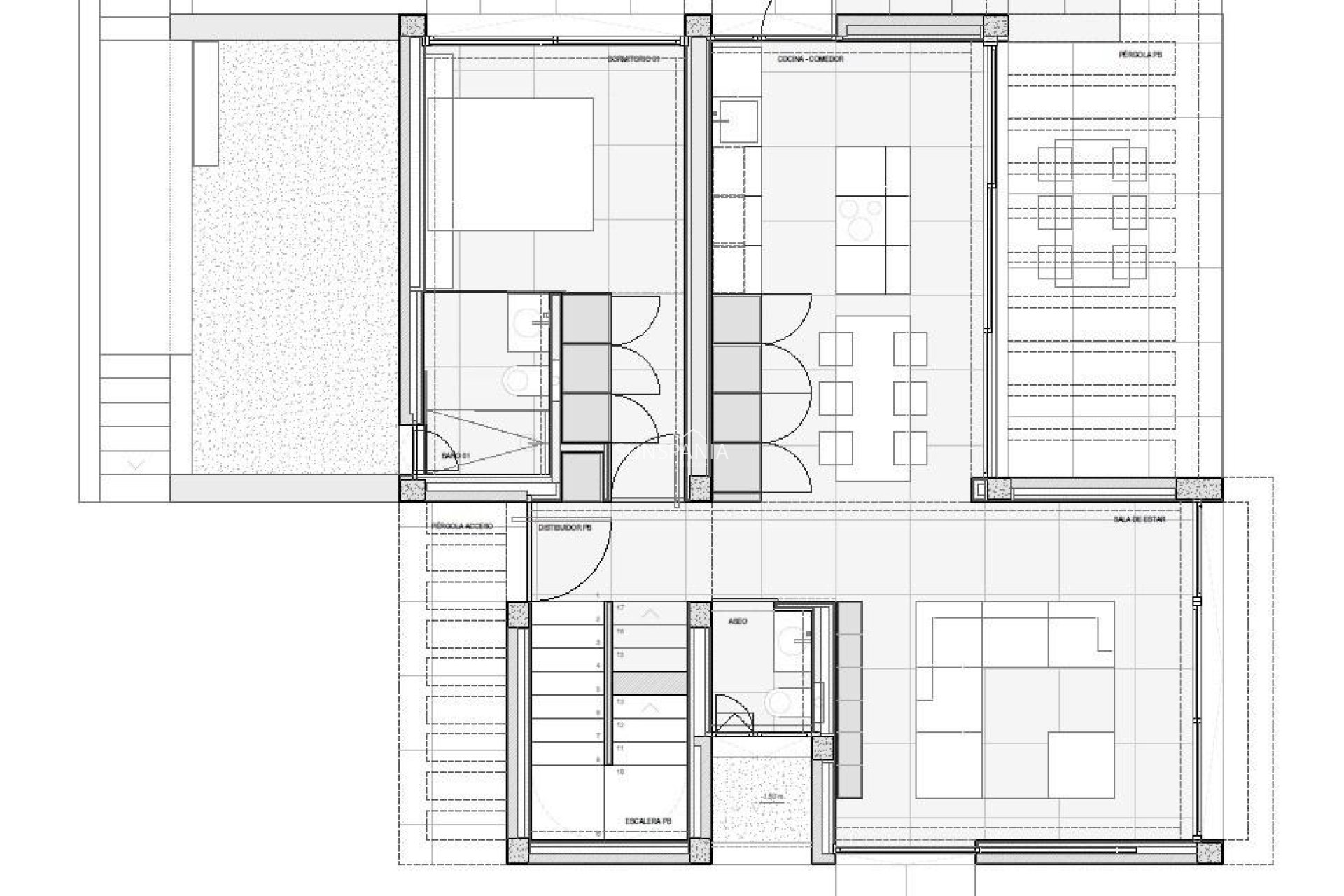 Obra nueva - Chalet -
Polop - La Alberca