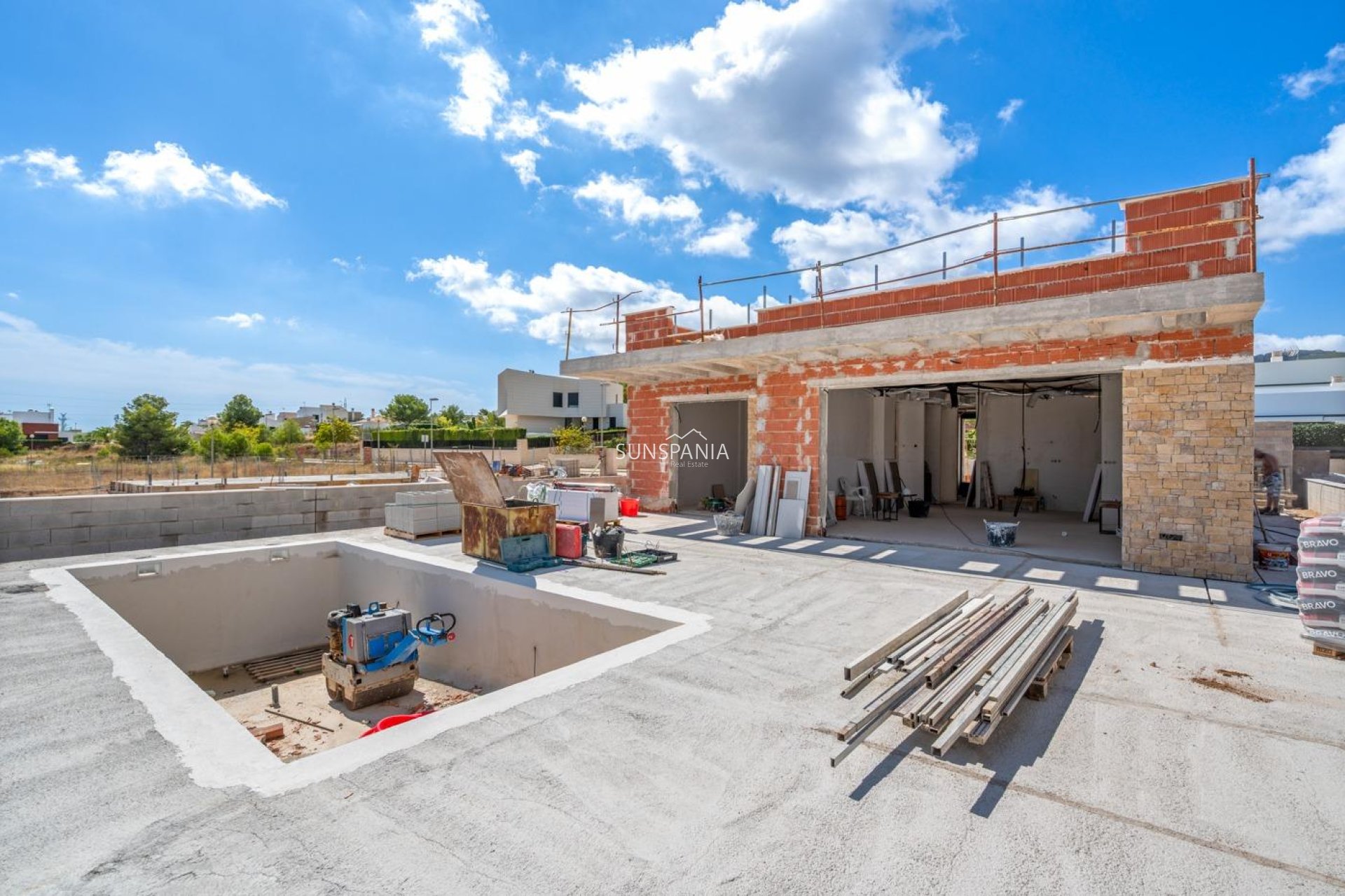 Obra nueva - Chalet -
Polop - Novapolop