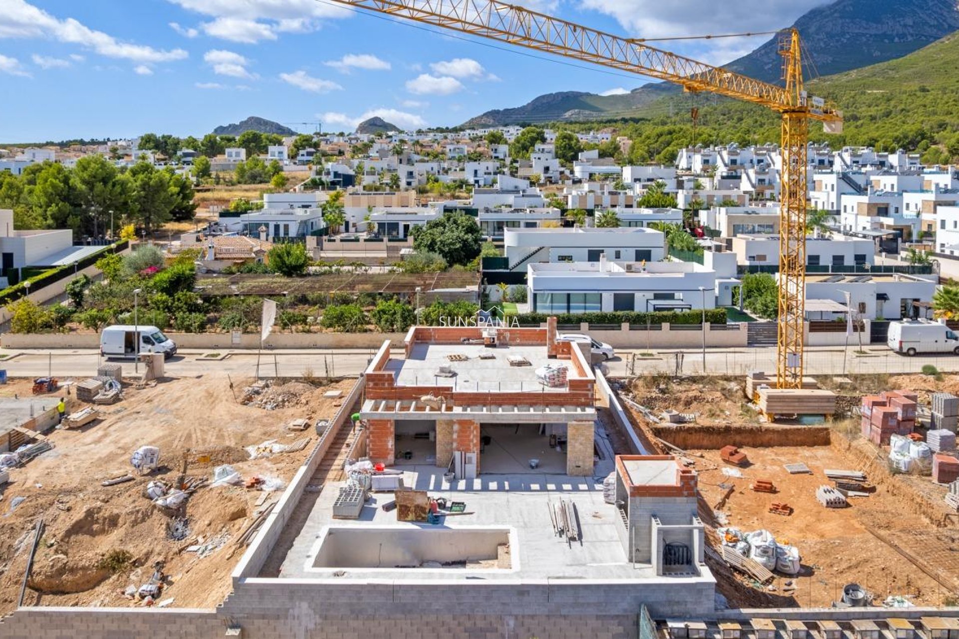 Obra nueva - Chalet -
Polop - Novapolop