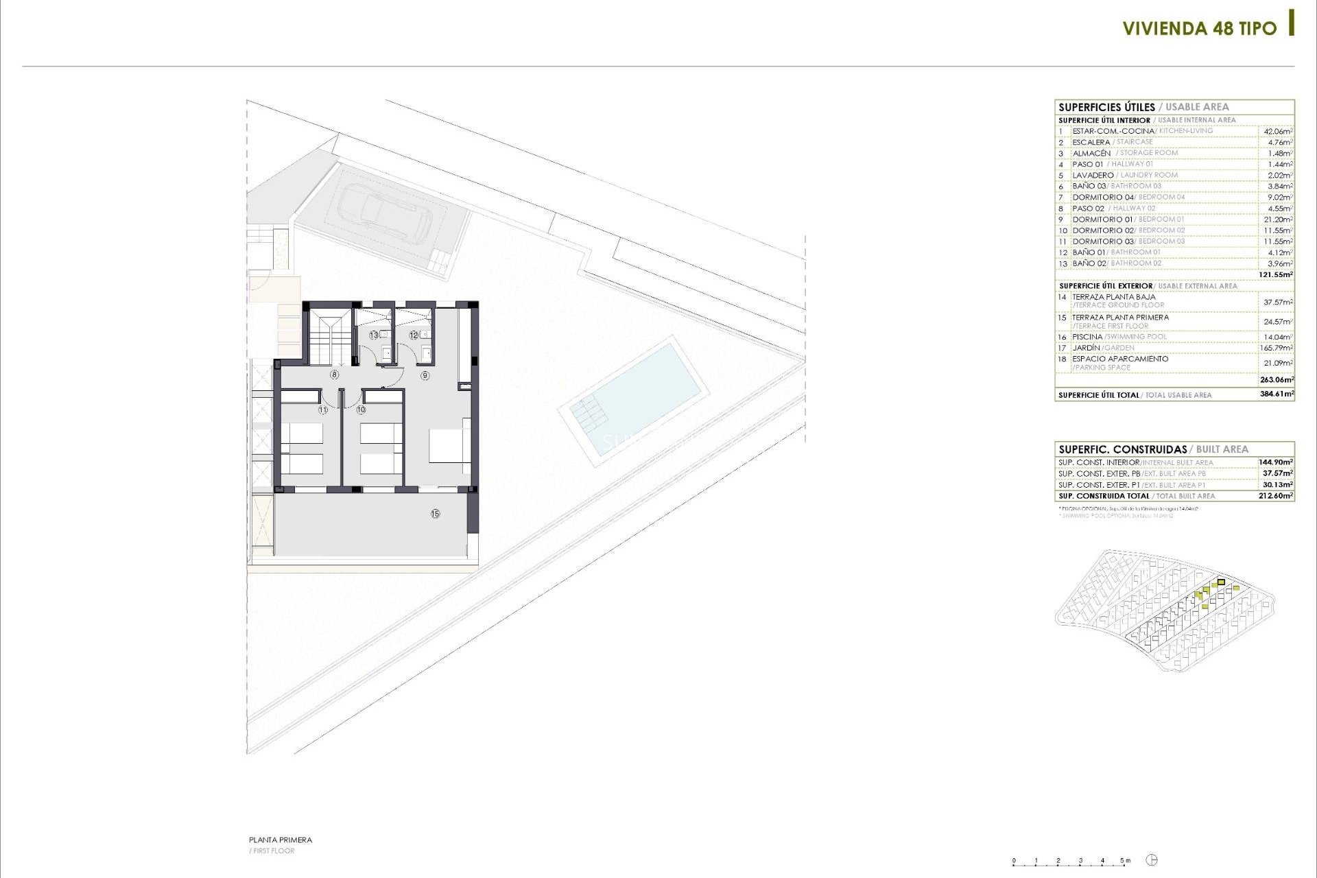 Obra nueva - Chalet -
Polop - PAU 1