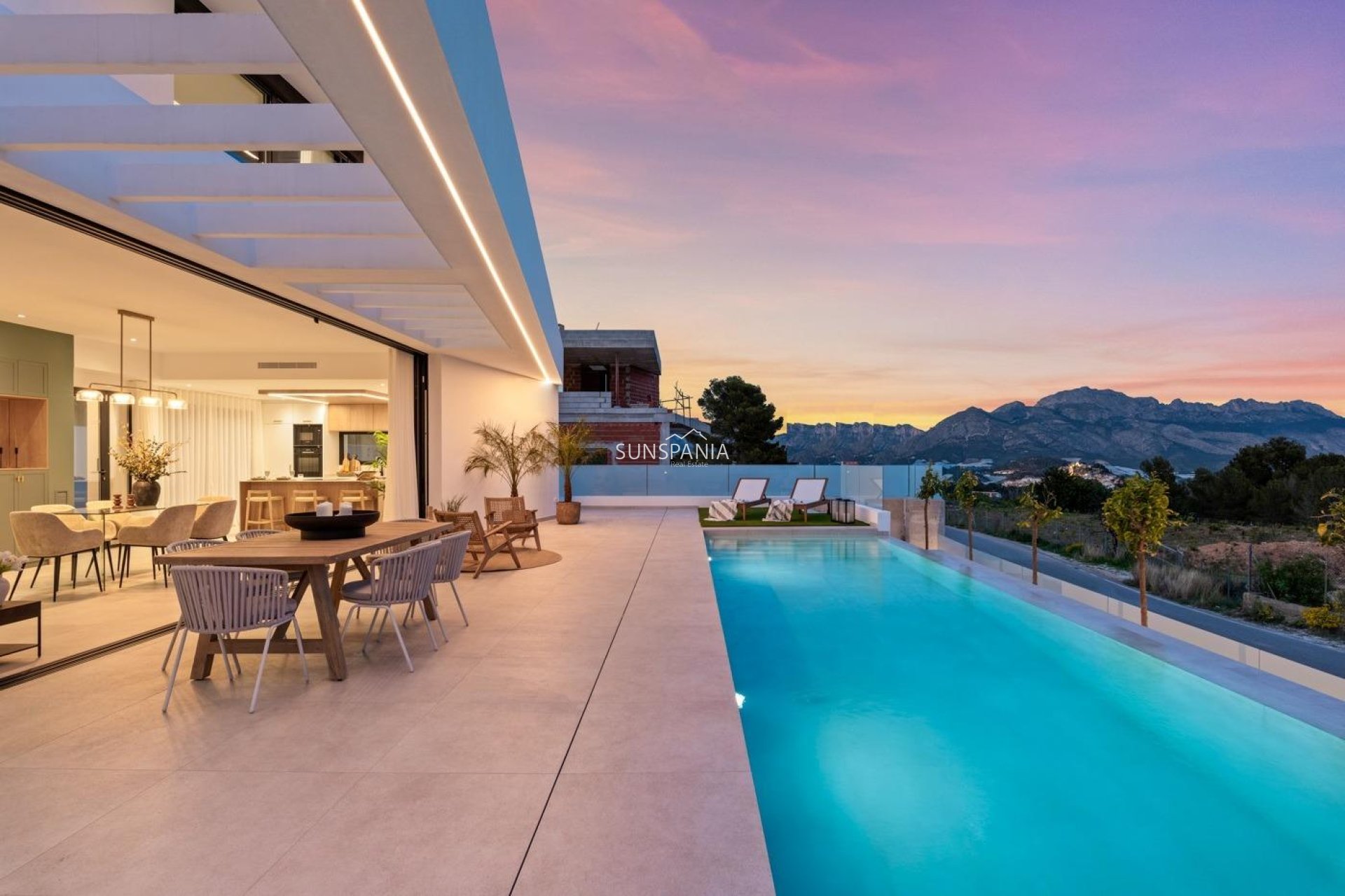 Obra nueva - Chalet -
Polop - Urbanizaciones