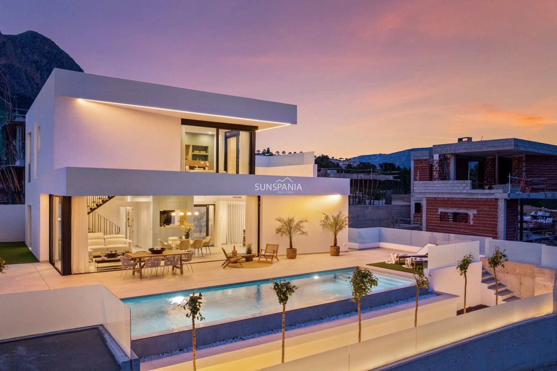 Obra nueva - Chalet -
Polop - Urbanizaciones