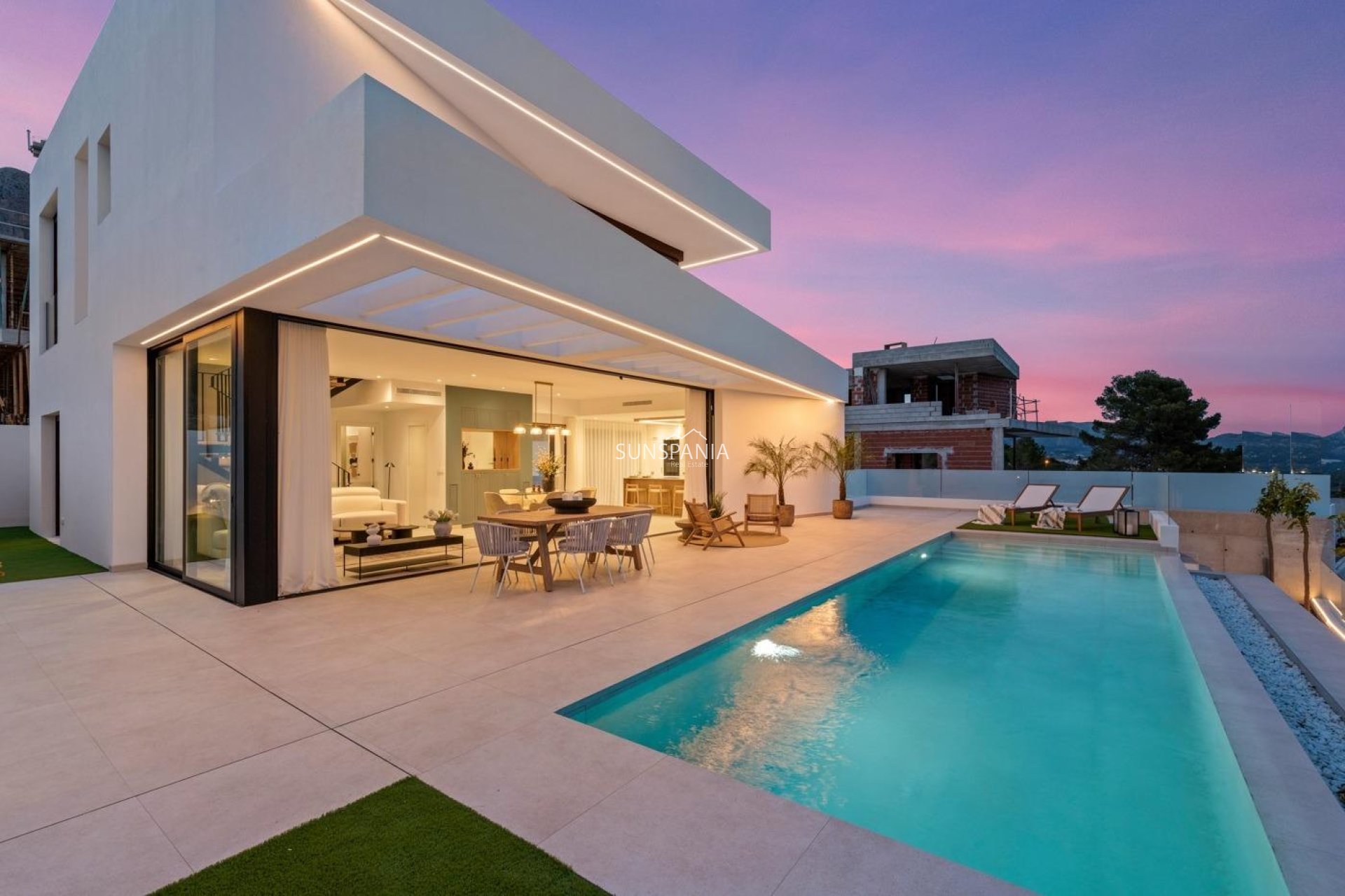 Obra nueva - Chalet -
Polop - Urbanizaciones