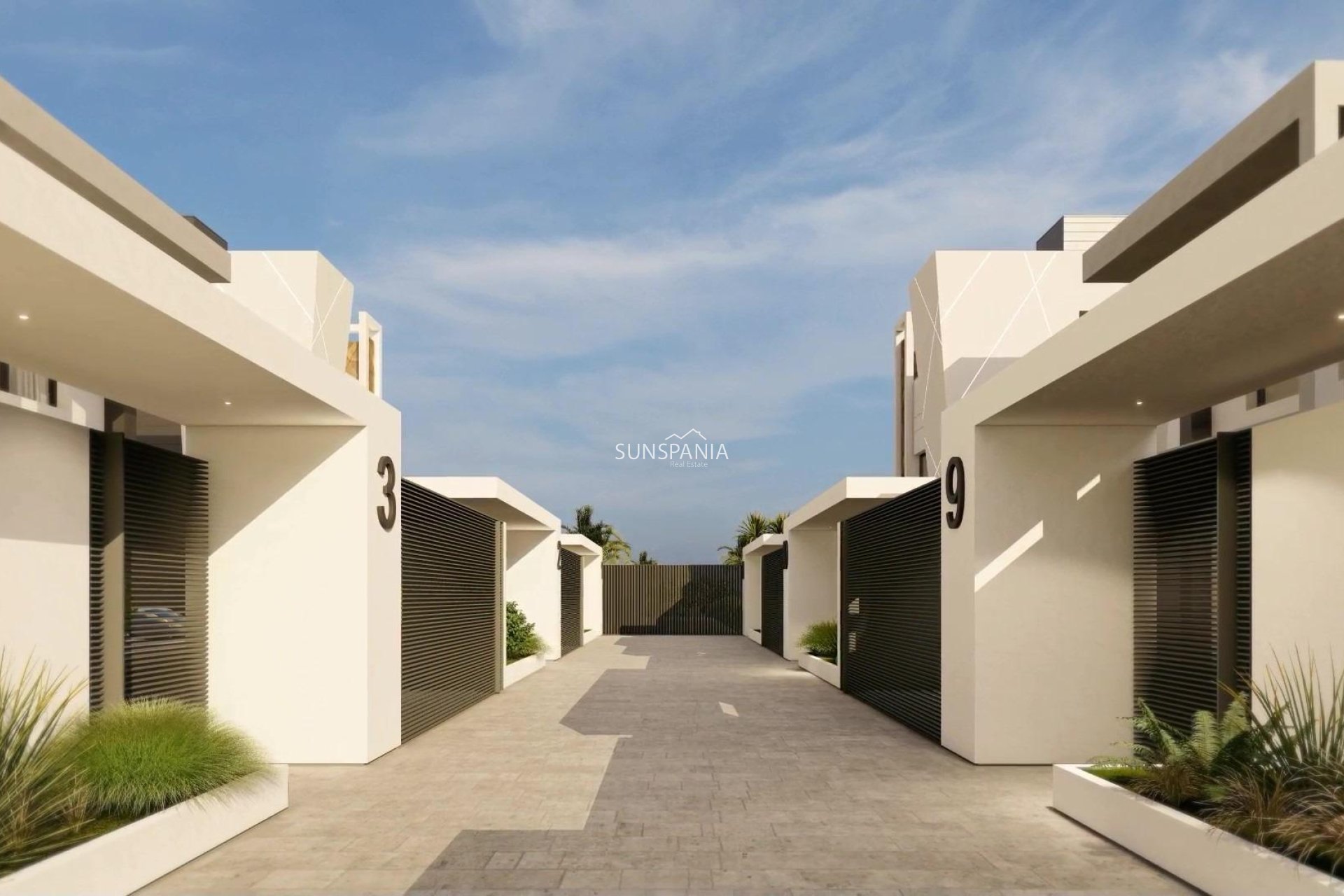 Obra nueva - Chalet -
Puerto de Mazarron - El Alamillo