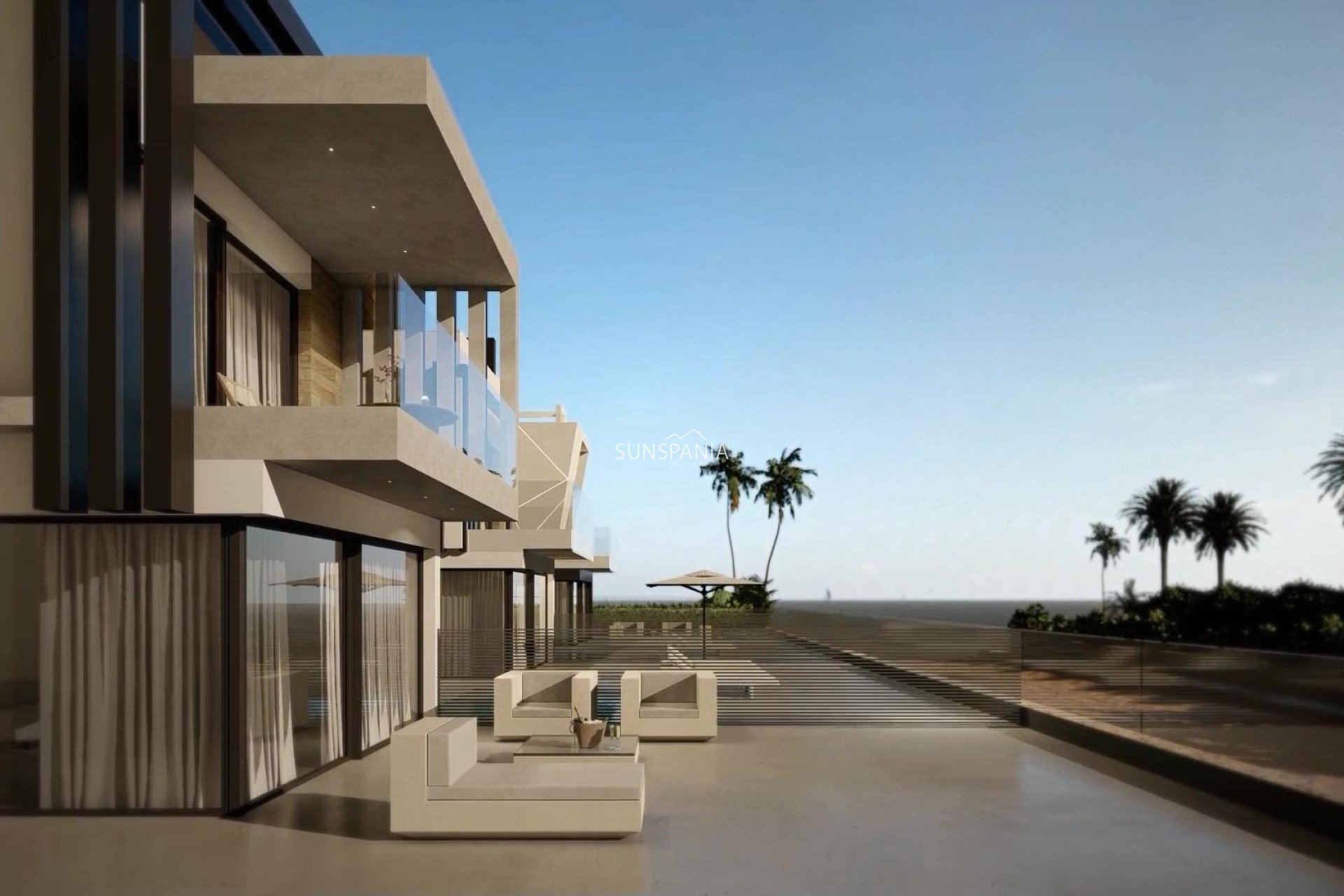 Obra nueva - Chalet -
Puerto de Mazarron - El Alamillo