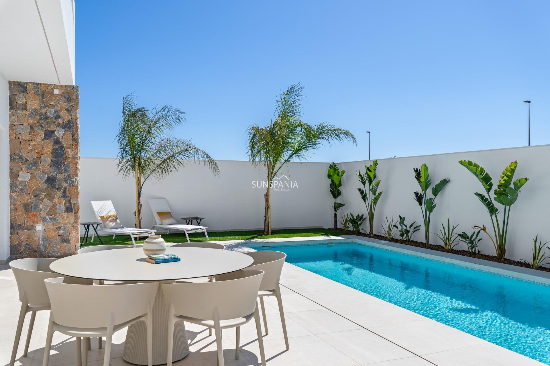 Obra nueva - Chalet -
San Javier - Parque del doce