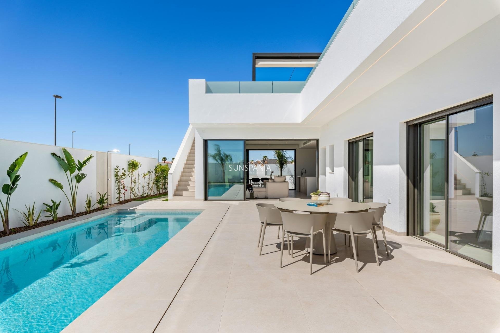 Obra nueva - Chalet -
San Javier - Parque del doce