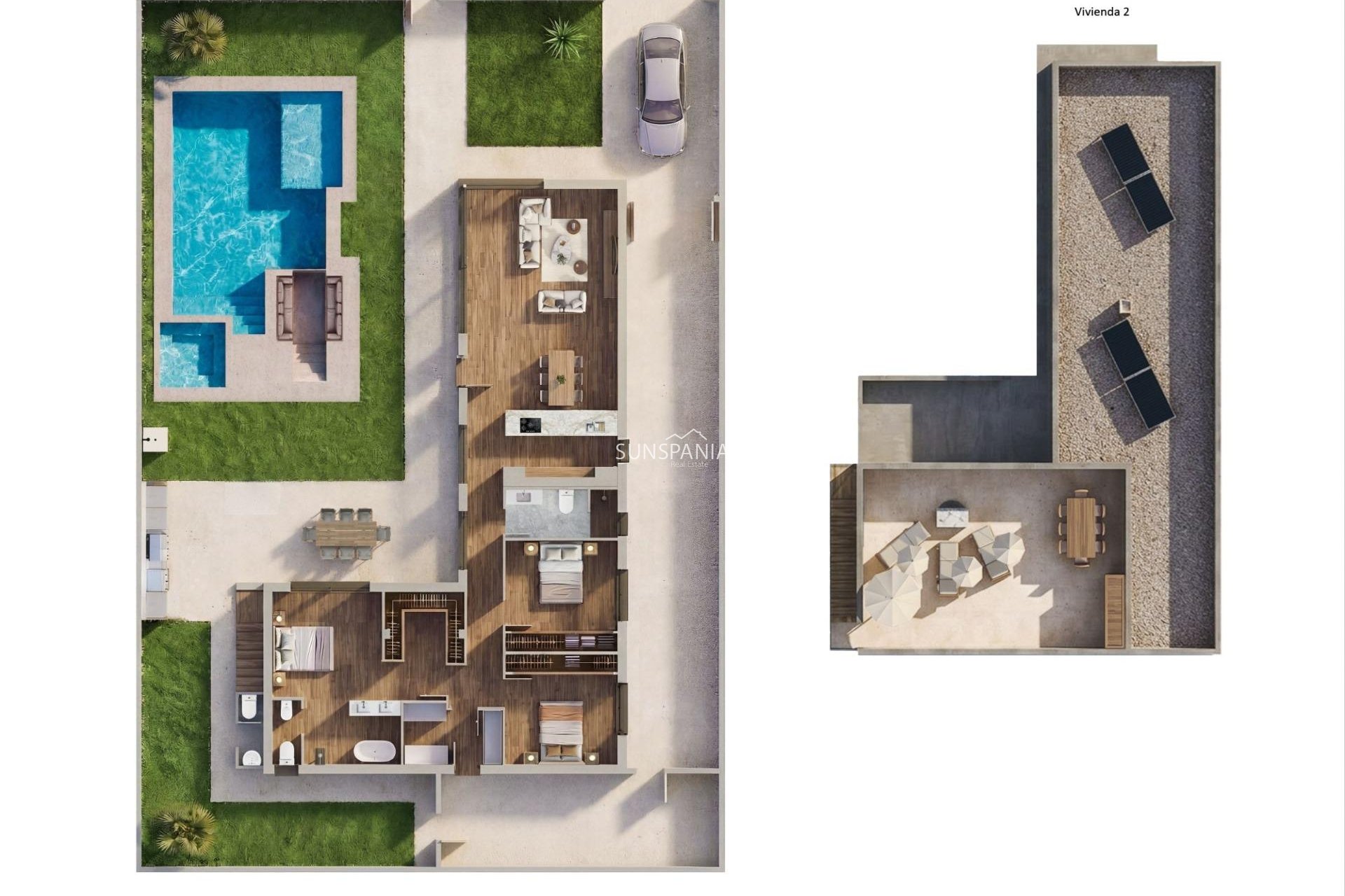 Obra nueva - Chalet -
Sucina - pueblo