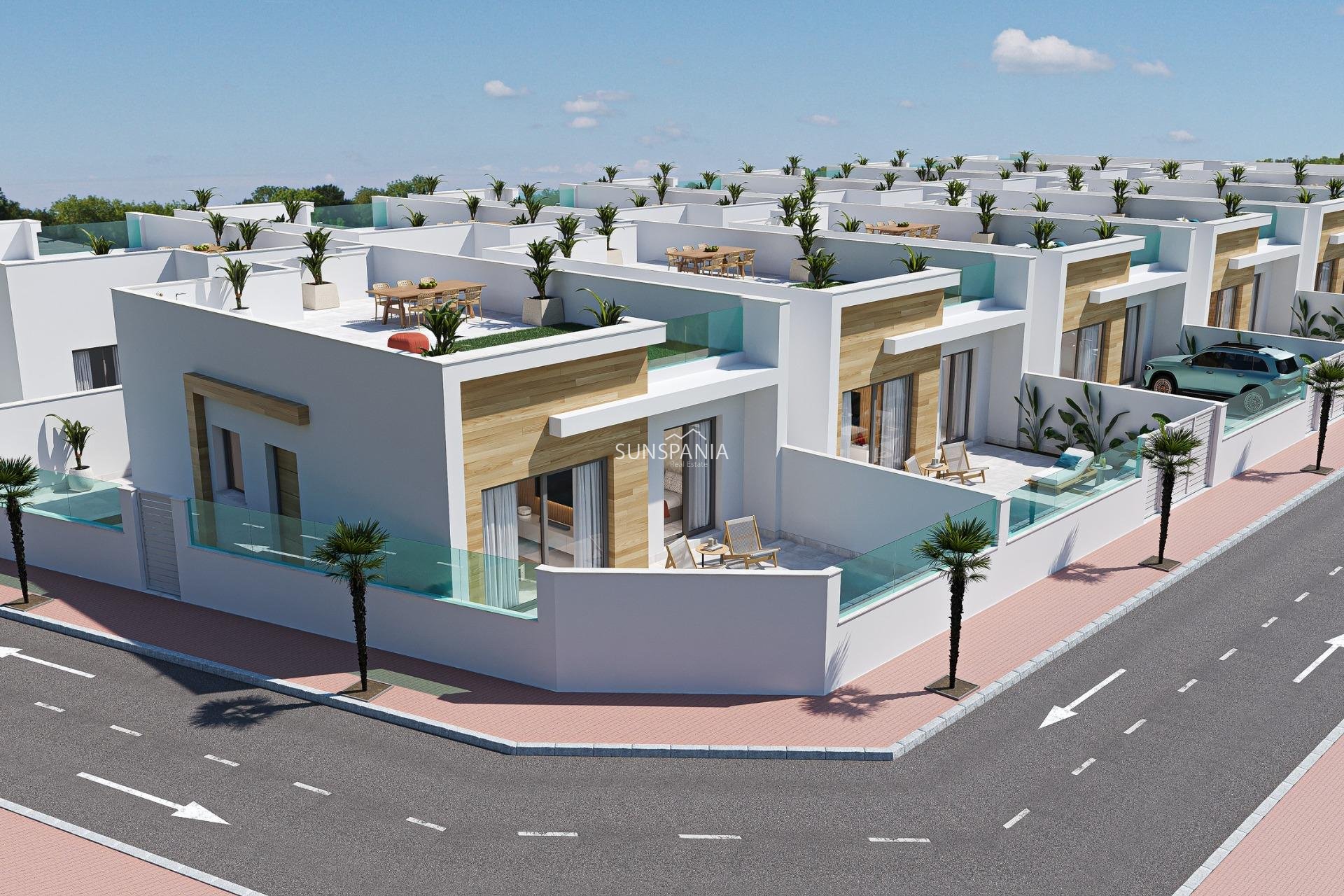 Obra nueva - Chalet -
Torre Pacheco - El Jimenado