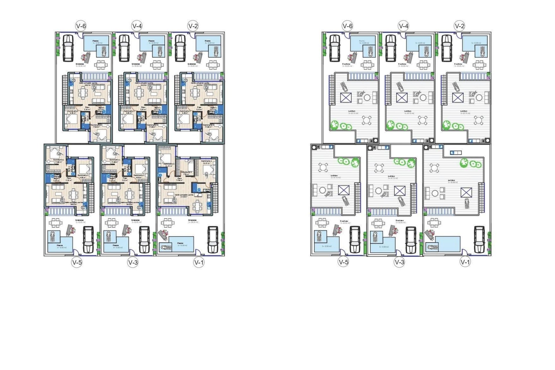 Obra nueva - Chalet -
Torre Pacheco - pueblo