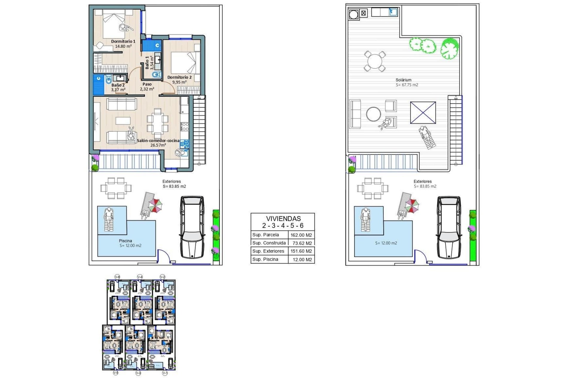 Obra nueva - Chalet -
Torre Pacheco - pueblo