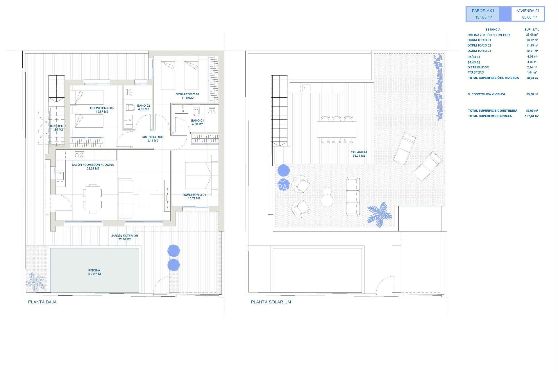 Obra nueva - Chalet -
Torre Pacheco - Roldán