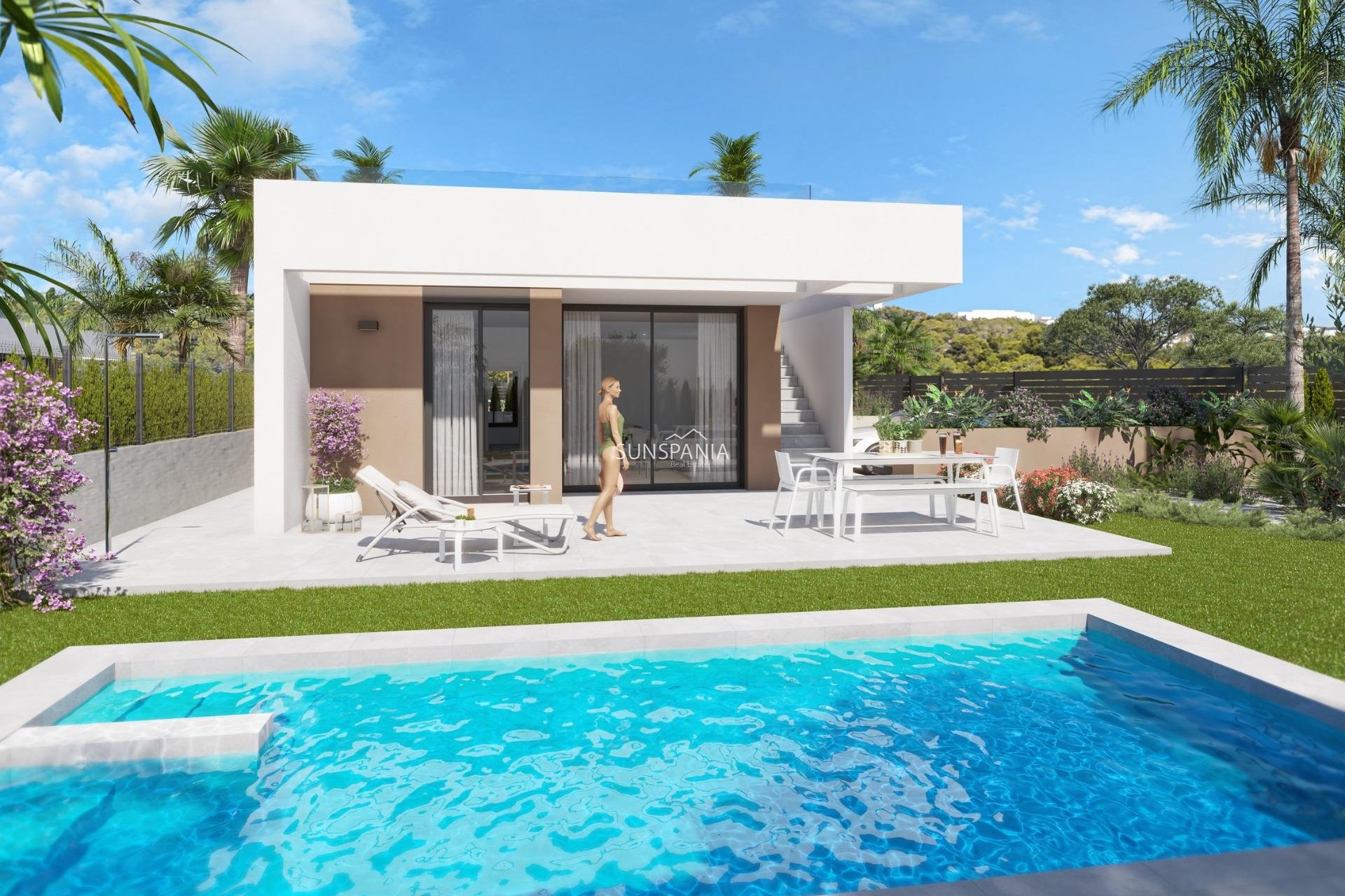 Obra nueva - Chalet -
Vera - Pueblo Salinas