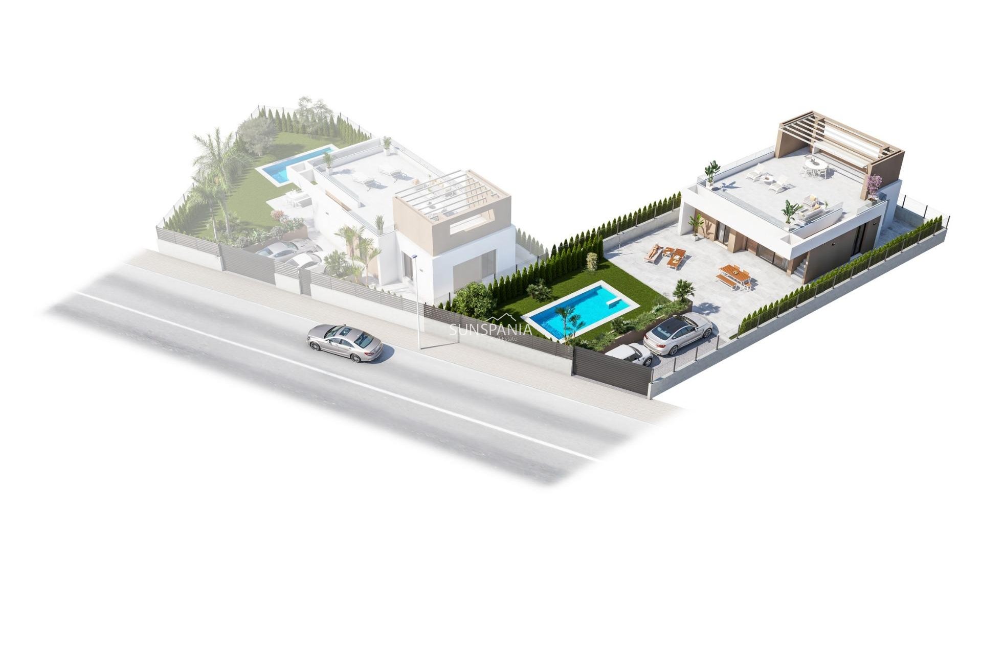 Obra nueva - Chalet -
Vera - Pueblo Salinas