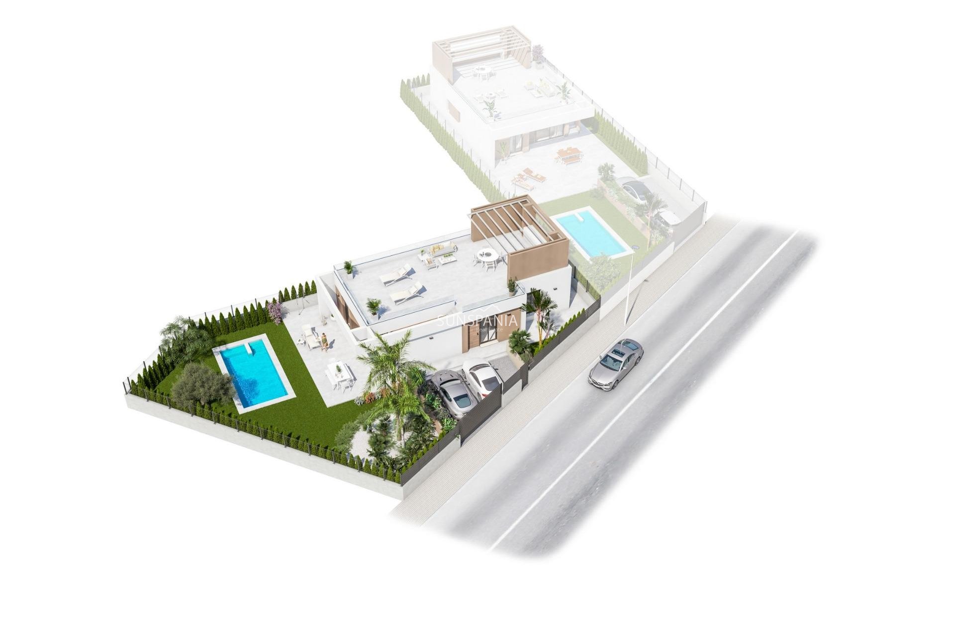 Obra nueva - Chalet -
Vera - Pueblo Salinas