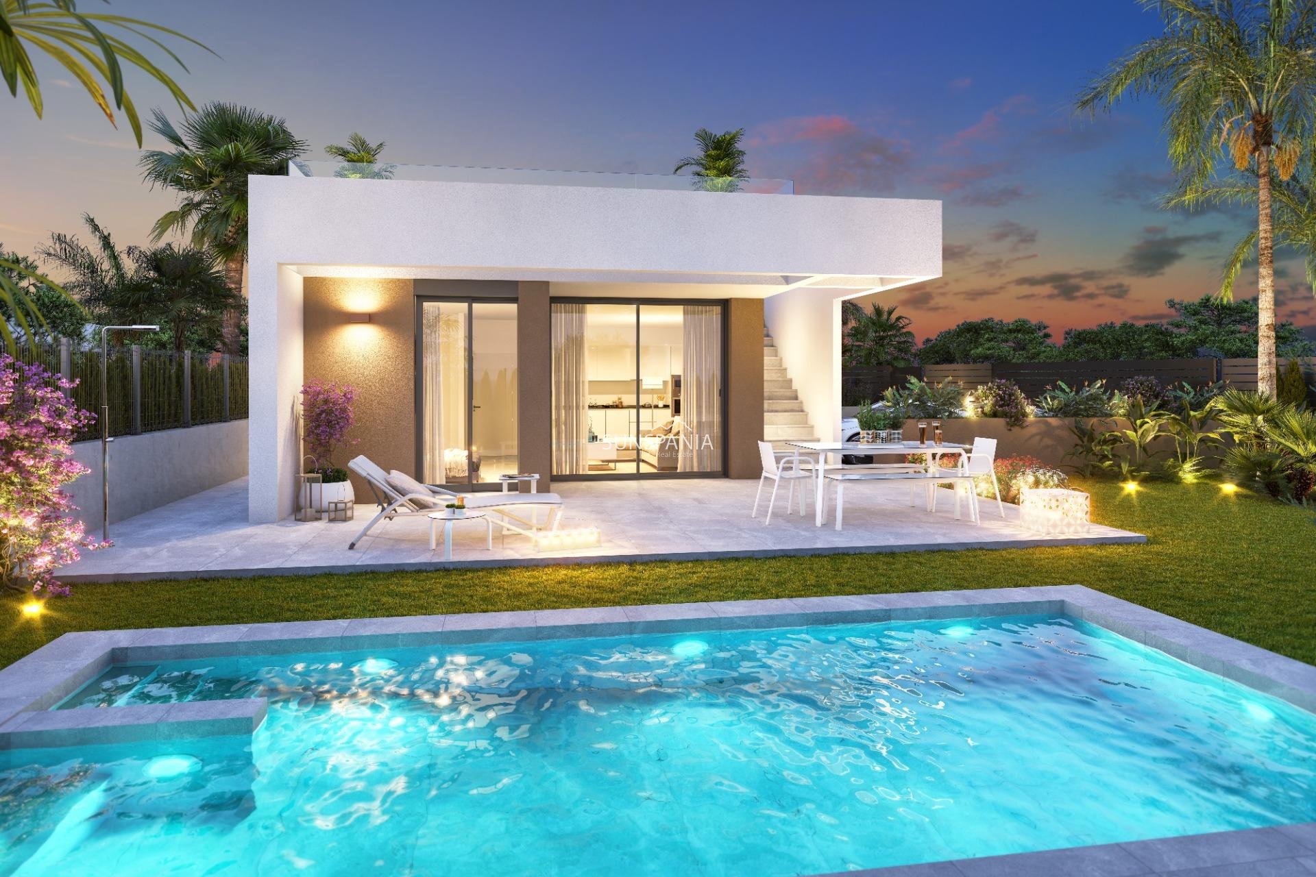 Obra nueva - Chalet -
Vera - Pueblo Salinas