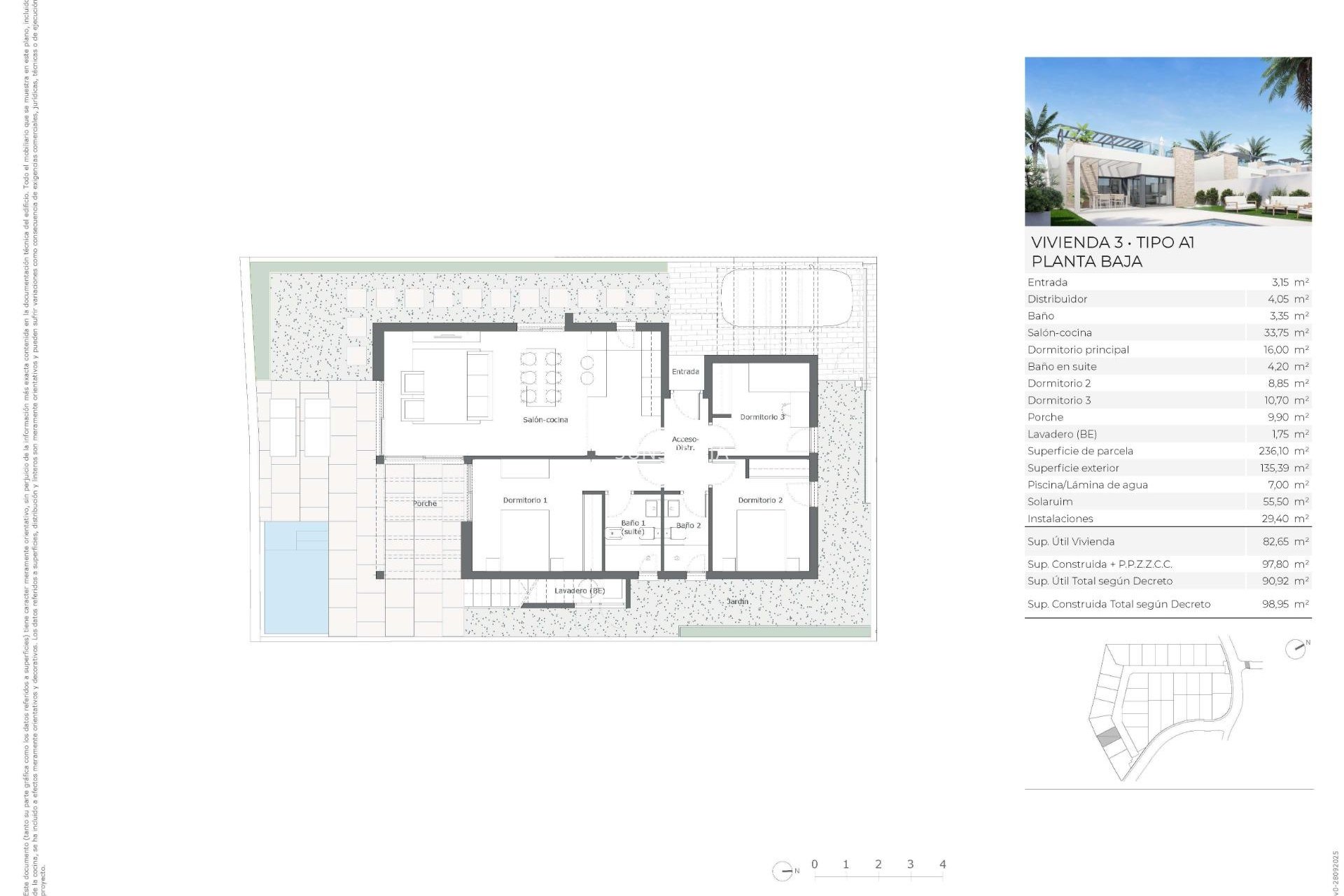 Obra nueva - Chalet -
Vera - Valle del Este Golf