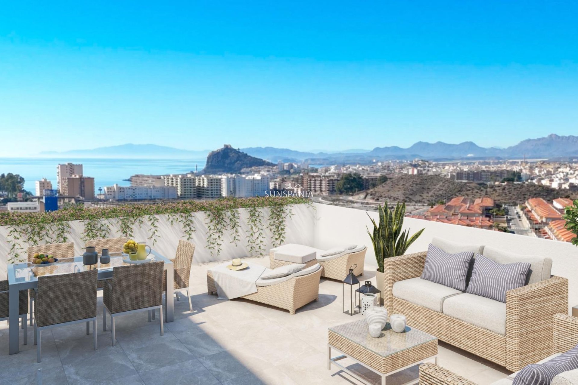 Obra nueva - Piso -
Aguilas - Playa del Hornillo