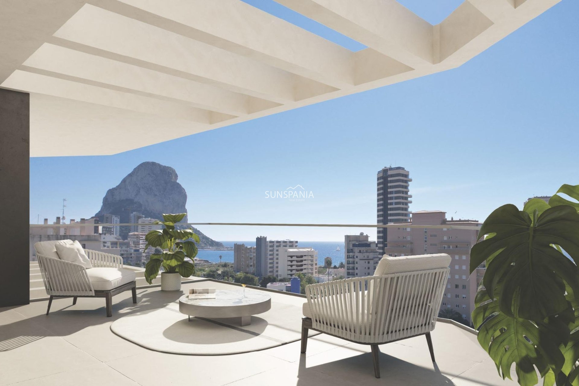 Obra nueva - Piso -
Calpe - Playa Cantal Roig