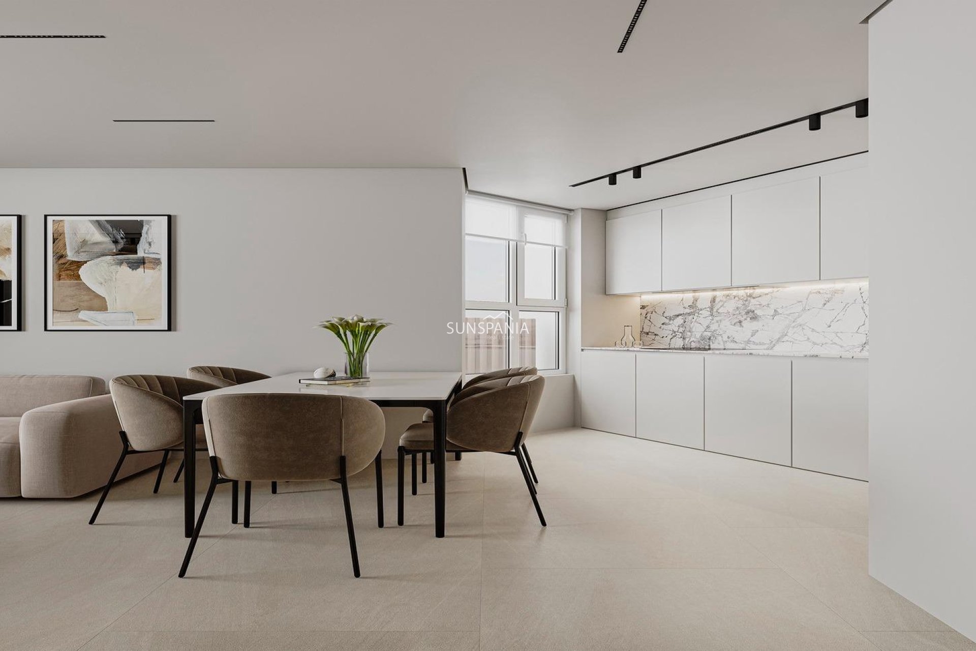 Obra nueva - Piso -
Calpe - Playa Cantal Roig