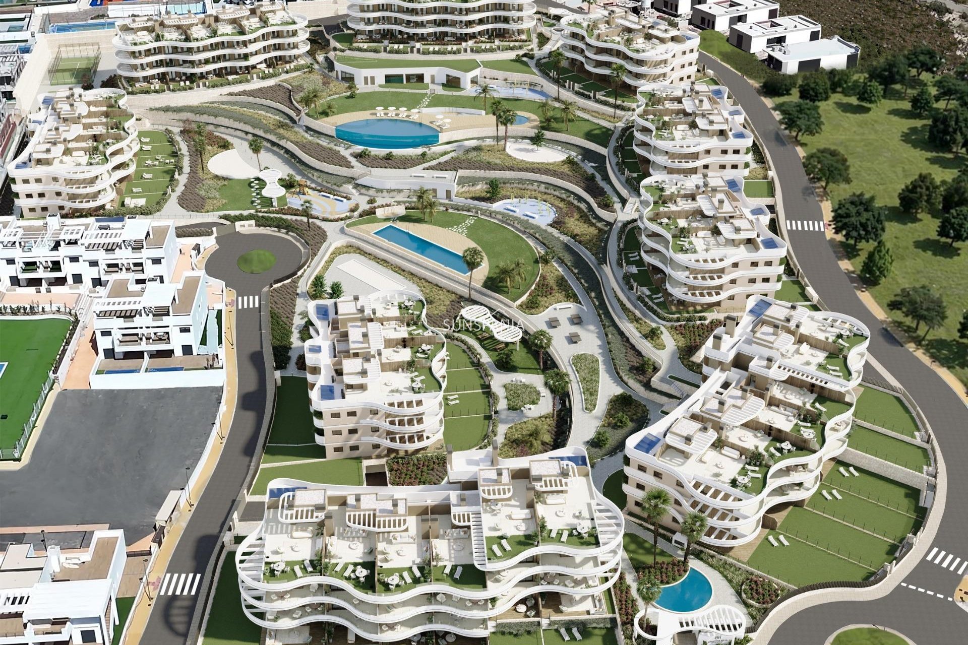 Obra nueva - Piso -
Finestrat - Campana Garden