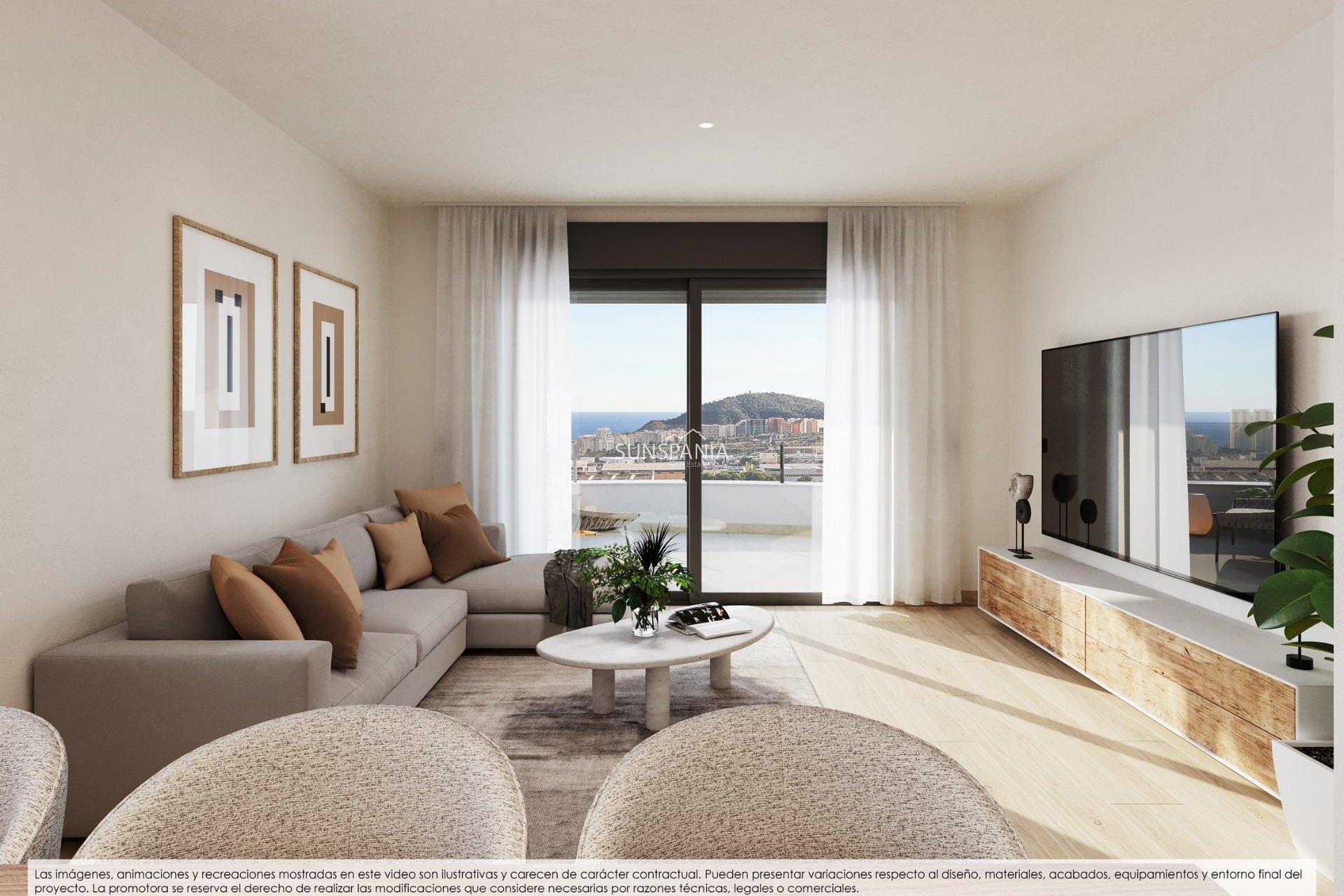 Obra nueva - Piso -
Finestrat - Campana Garden