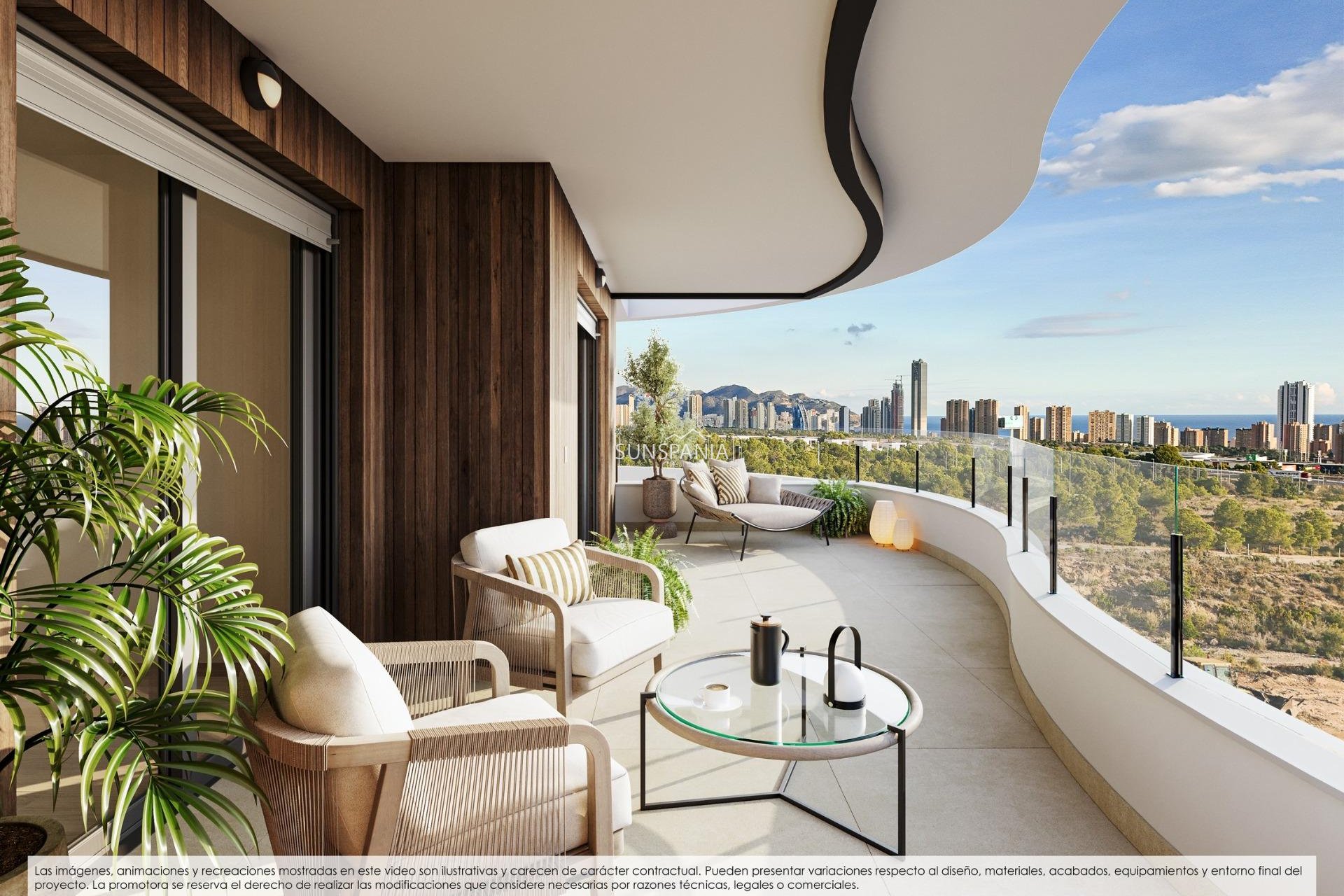 Obra nueva - Piso -
Finestrat - Campana Garden