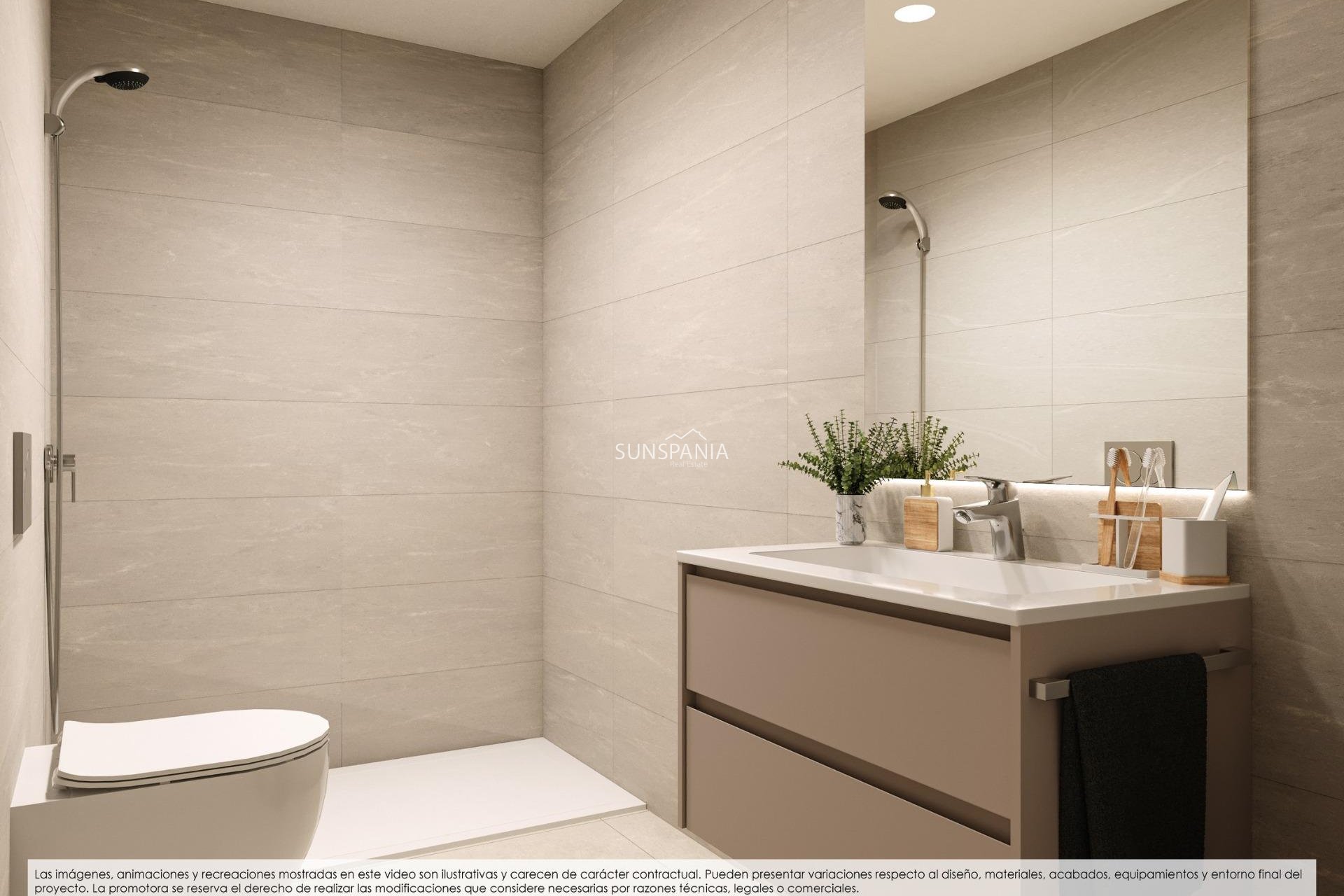 Obra nueva - Piso -
Finestrat - Campana Garden