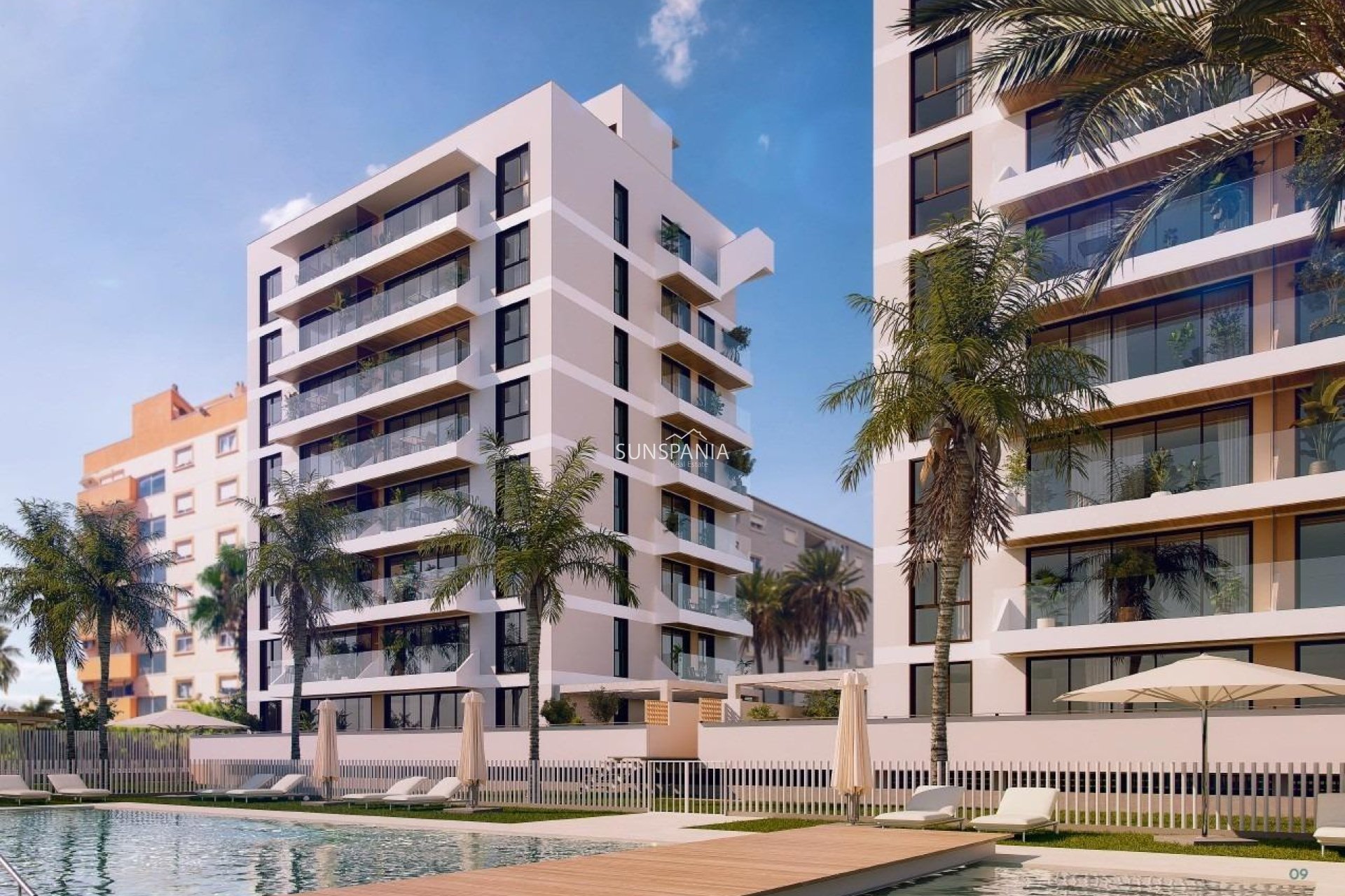 Obra nueva - Piso -
Guardamar del Segura - Avda del Puerto