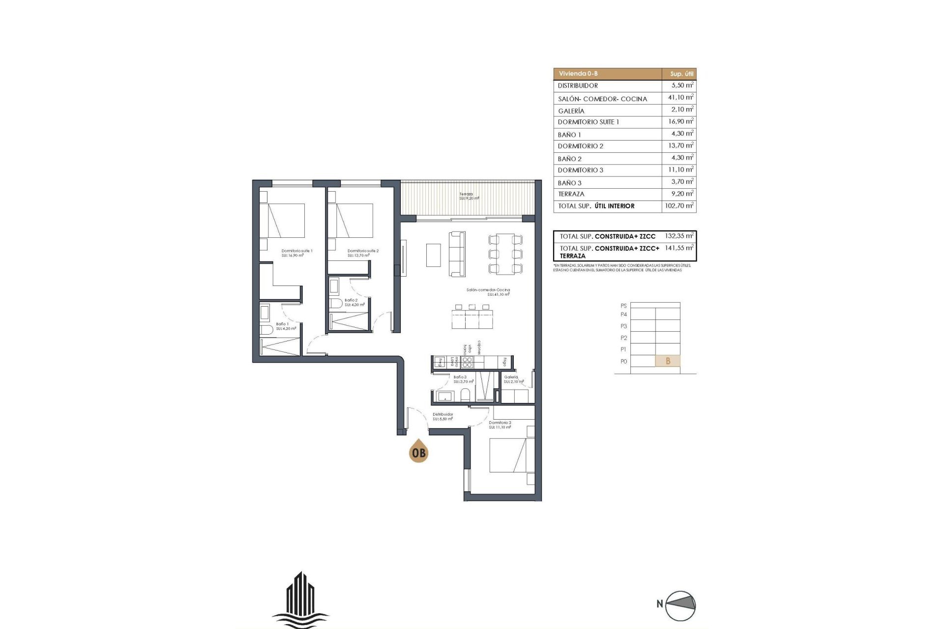 Obra nueva - Piso -
Guardamar del Segura - Pueblo