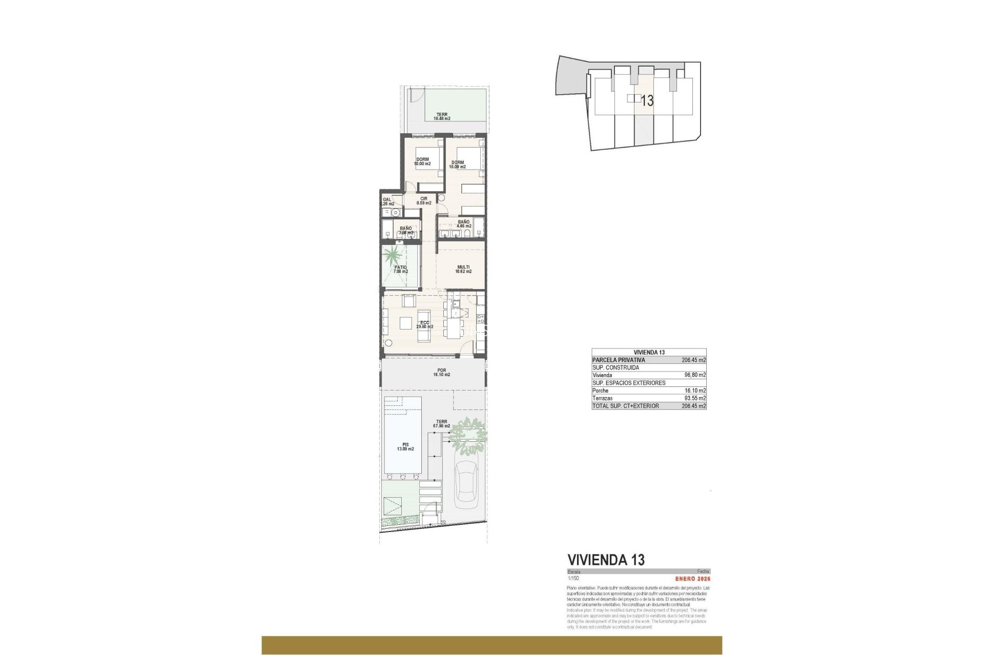 Obra nueva - Piso -
Pilar de la Horadada - pueblo