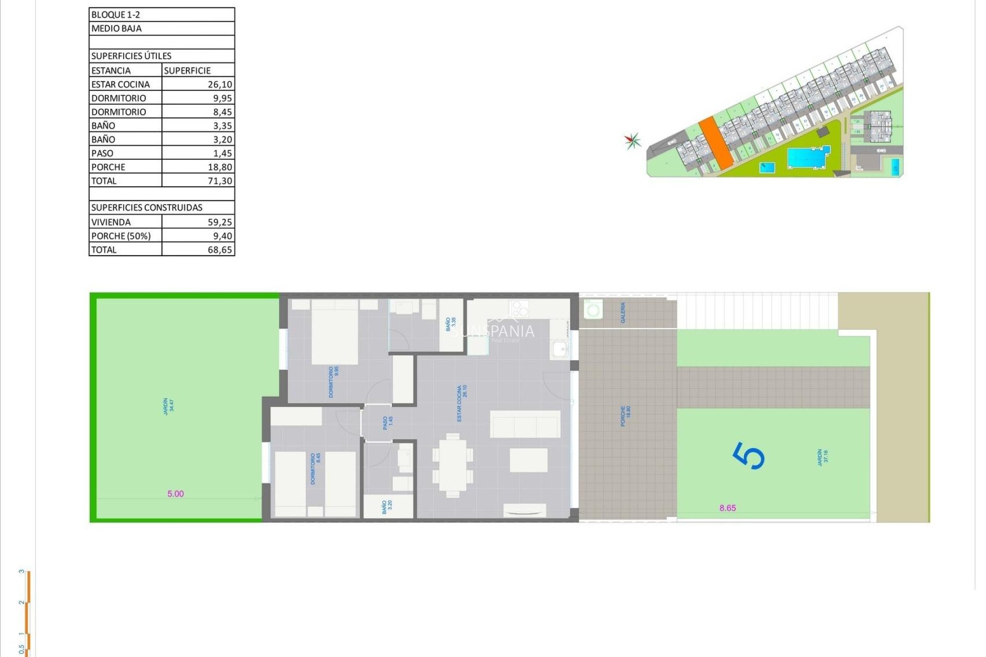 Obra nueva - Piso -
Pilar de la Horadada - pueblo