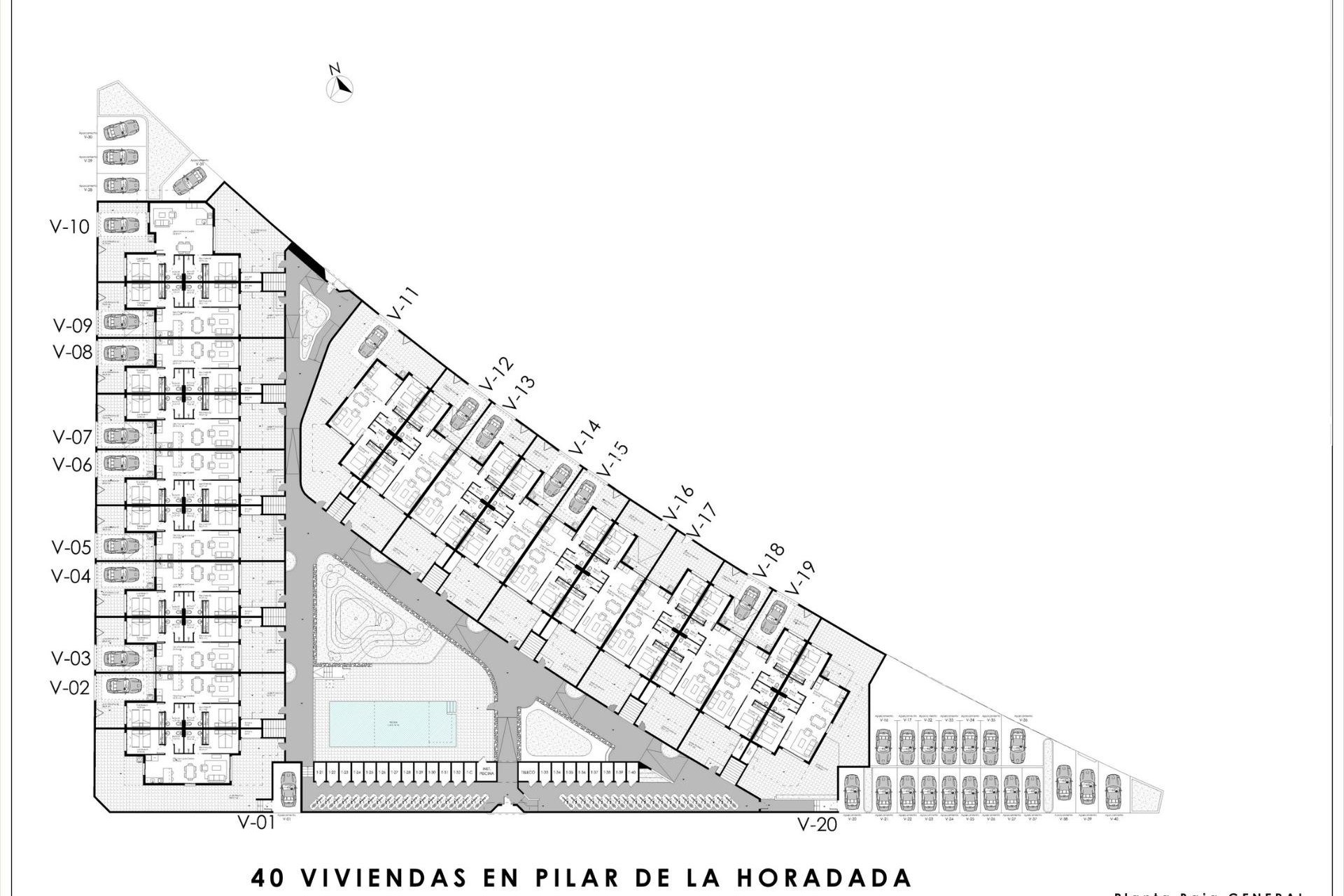 Obra nueva - Piso -
Pilar de la Horadada - pueblo