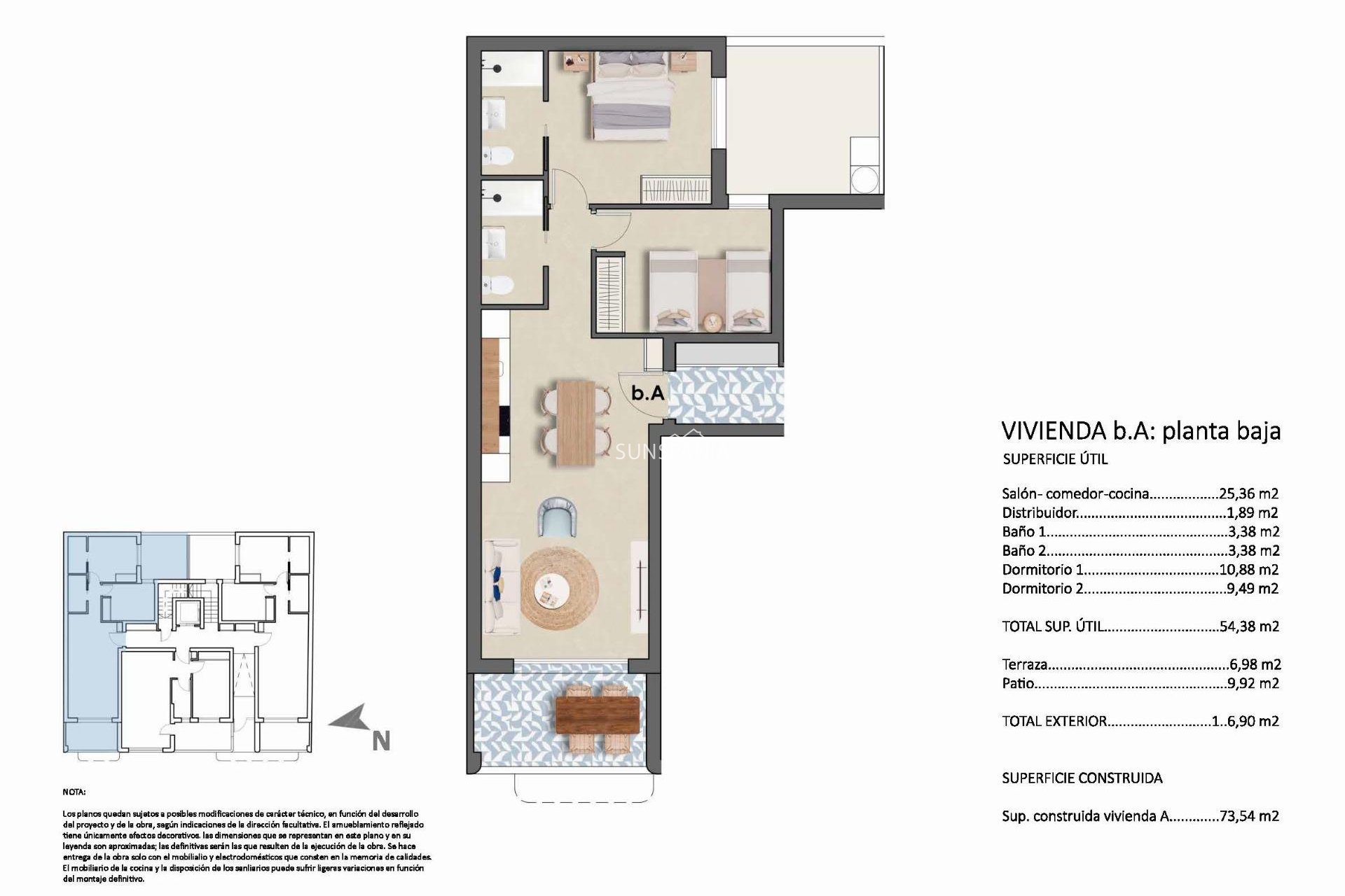 Obra nueva - Piso -
Pilar de la Horadada - Torre De La Horadada