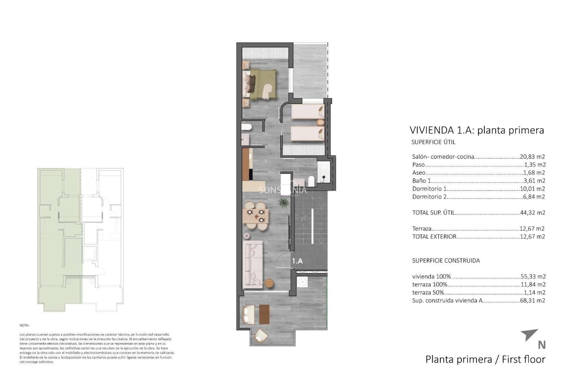 Obra nueva - Piso -
Pilar de la Horadada - Torre De La Horadada