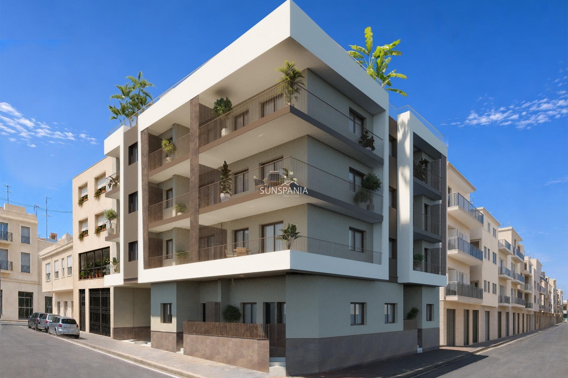 Obra nueva - Piso -
Santa Pola - Centro